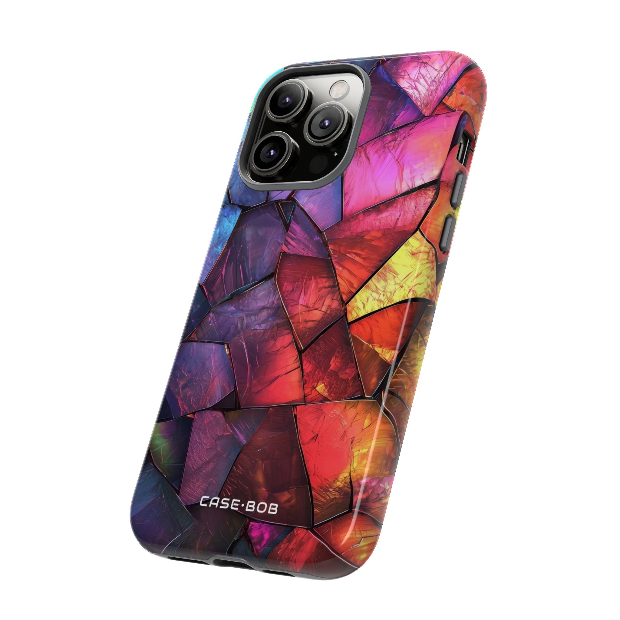Cracked Prism iPhone 14 Pro Max Case - Tough