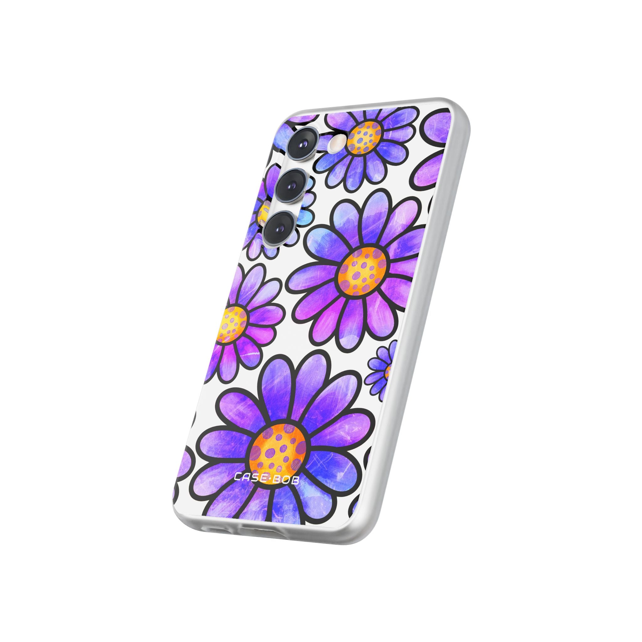 Polka Dot Blooms Samsung S23 Case - Soft