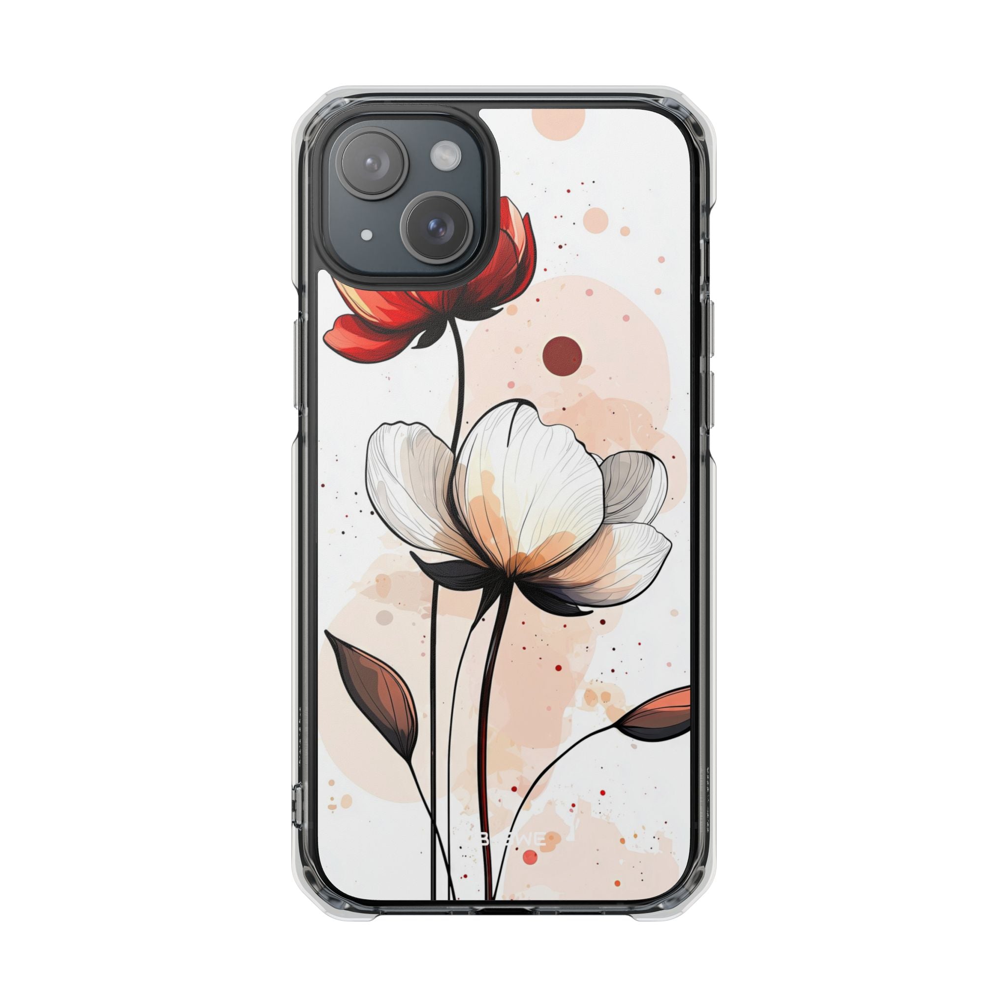 Vibrant Floral Elegance iPhone Case - Impact