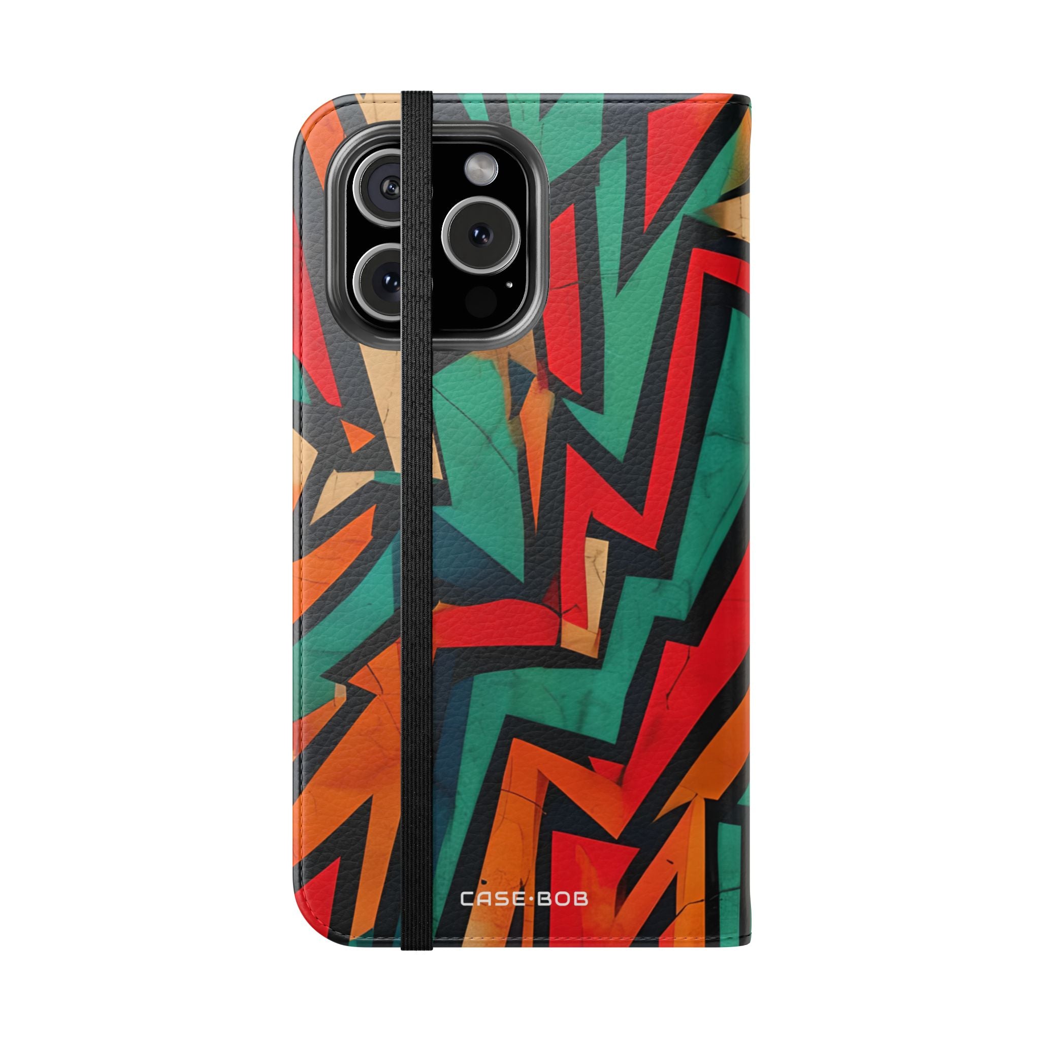 Jagged Flame - iPhone 16 Max Case - Wallet