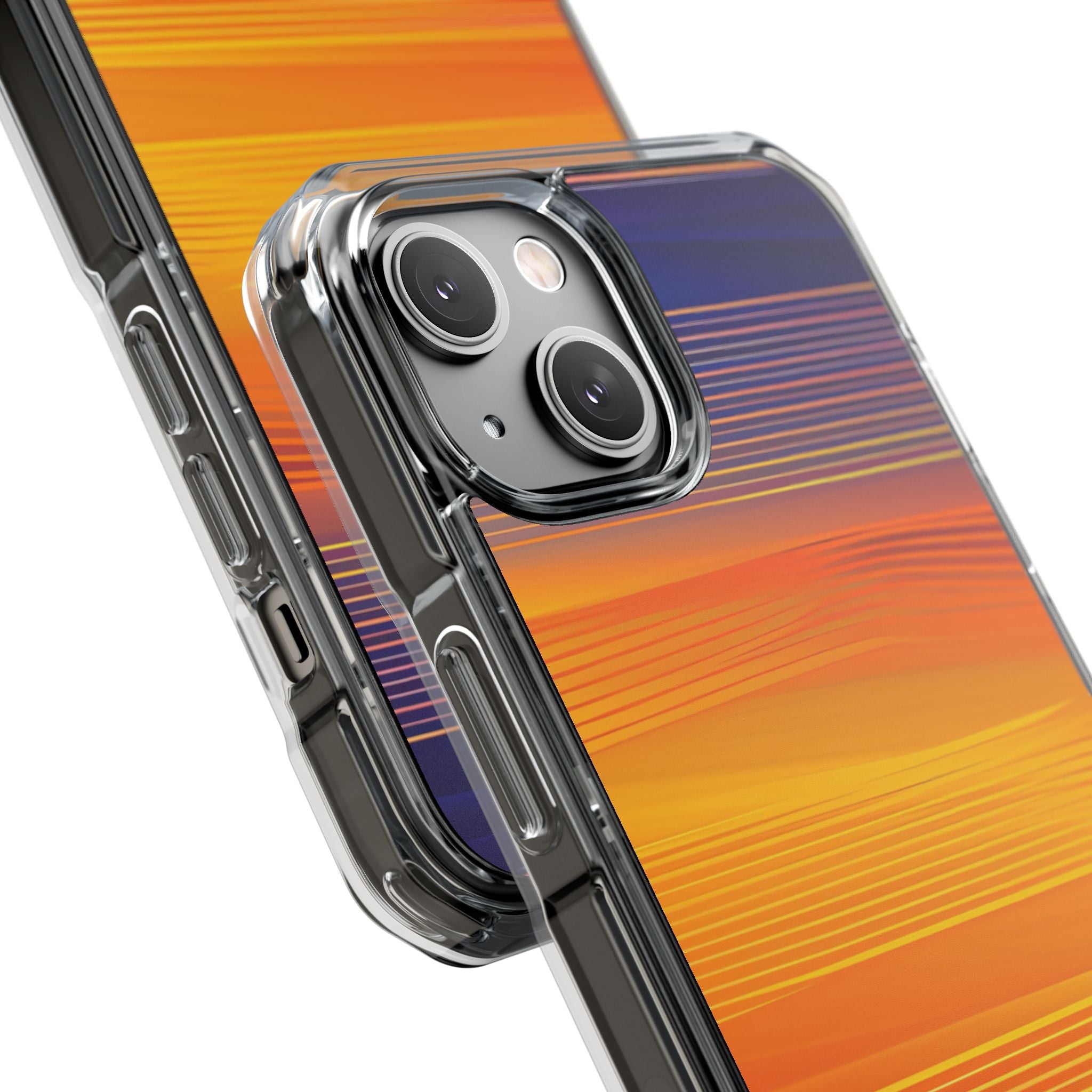 Vibrant Lines Flow iPhone 14 - Impact Clear+
