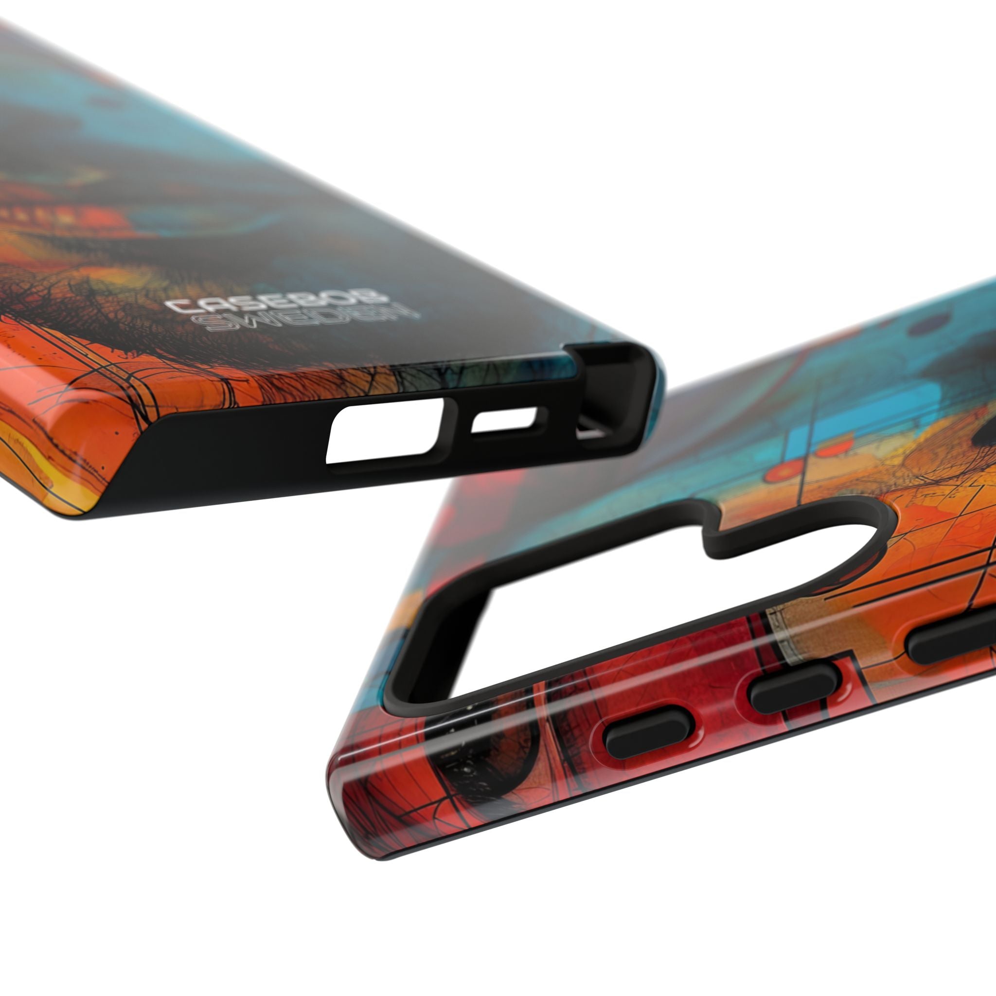 Volto con Occhiali Cubisti Samsung S24 - Tough