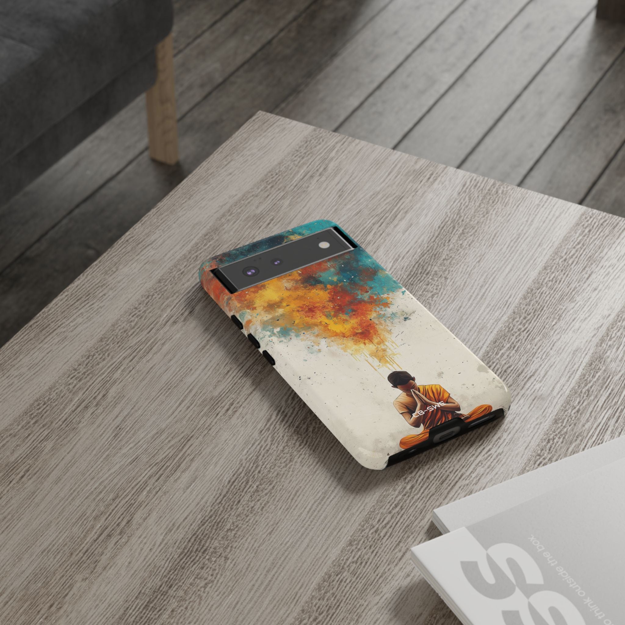 Monk Embracing Enlightenment - Google Pixel Case