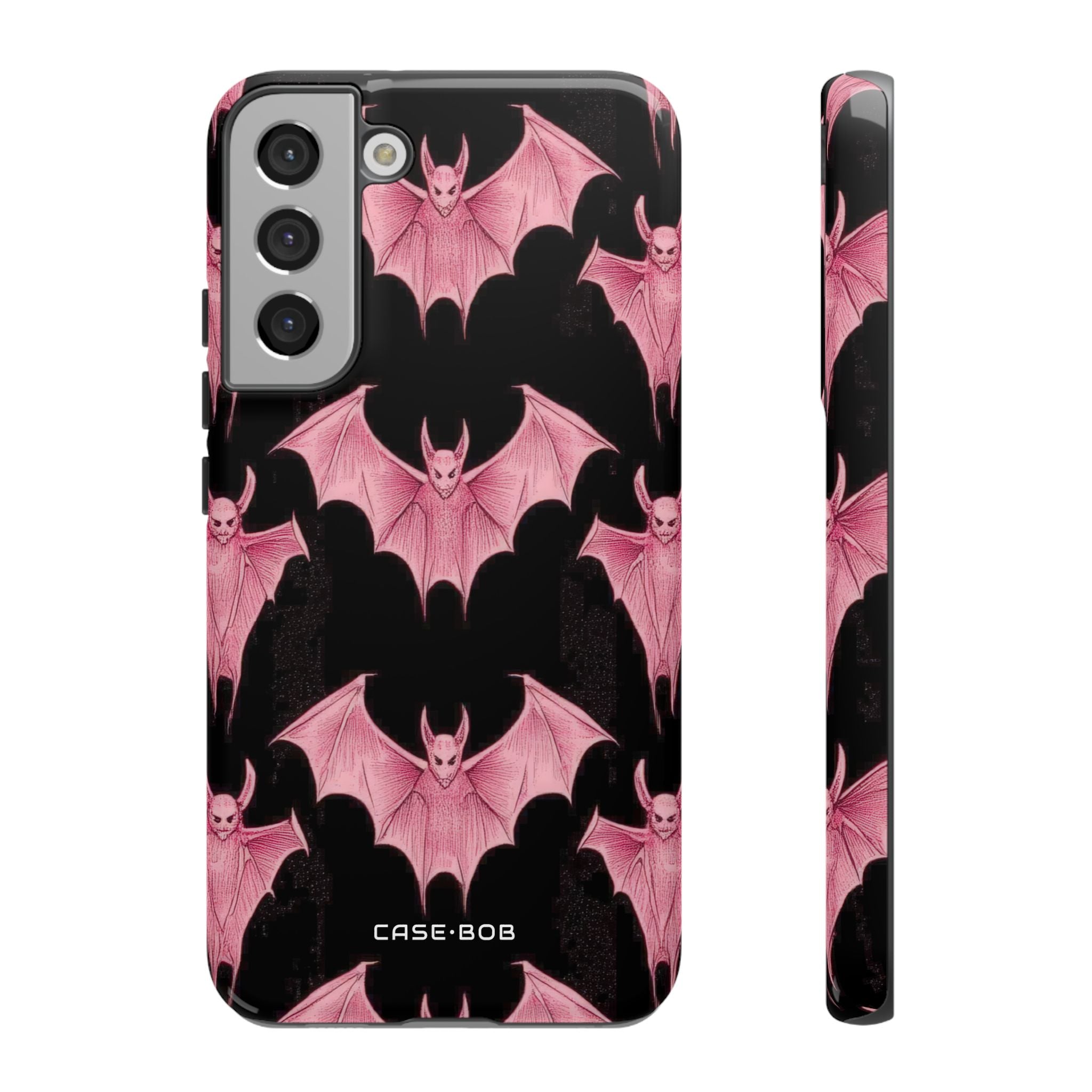 Pink Batwave Samsung S22 Plus Case - Tough