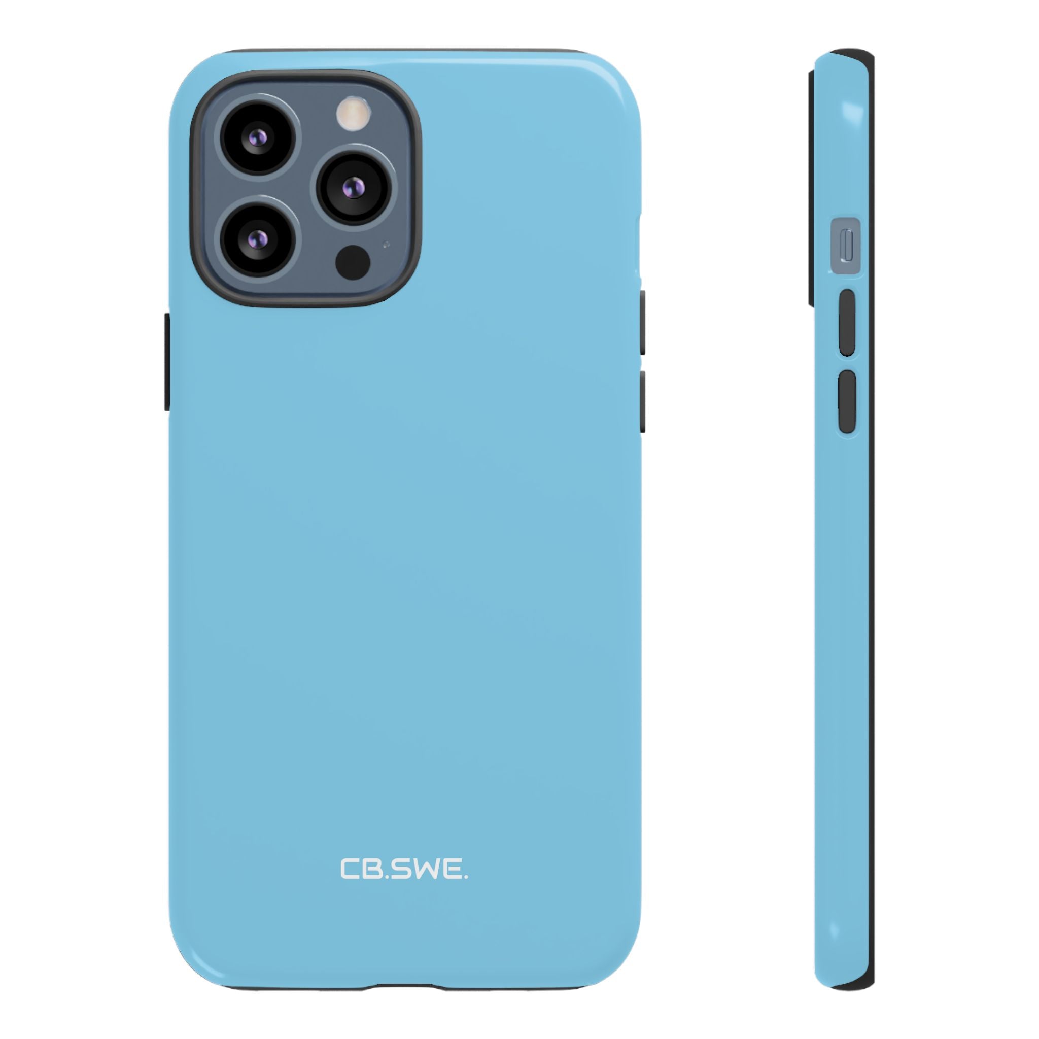 Sky Blue iPhone Case - Tough