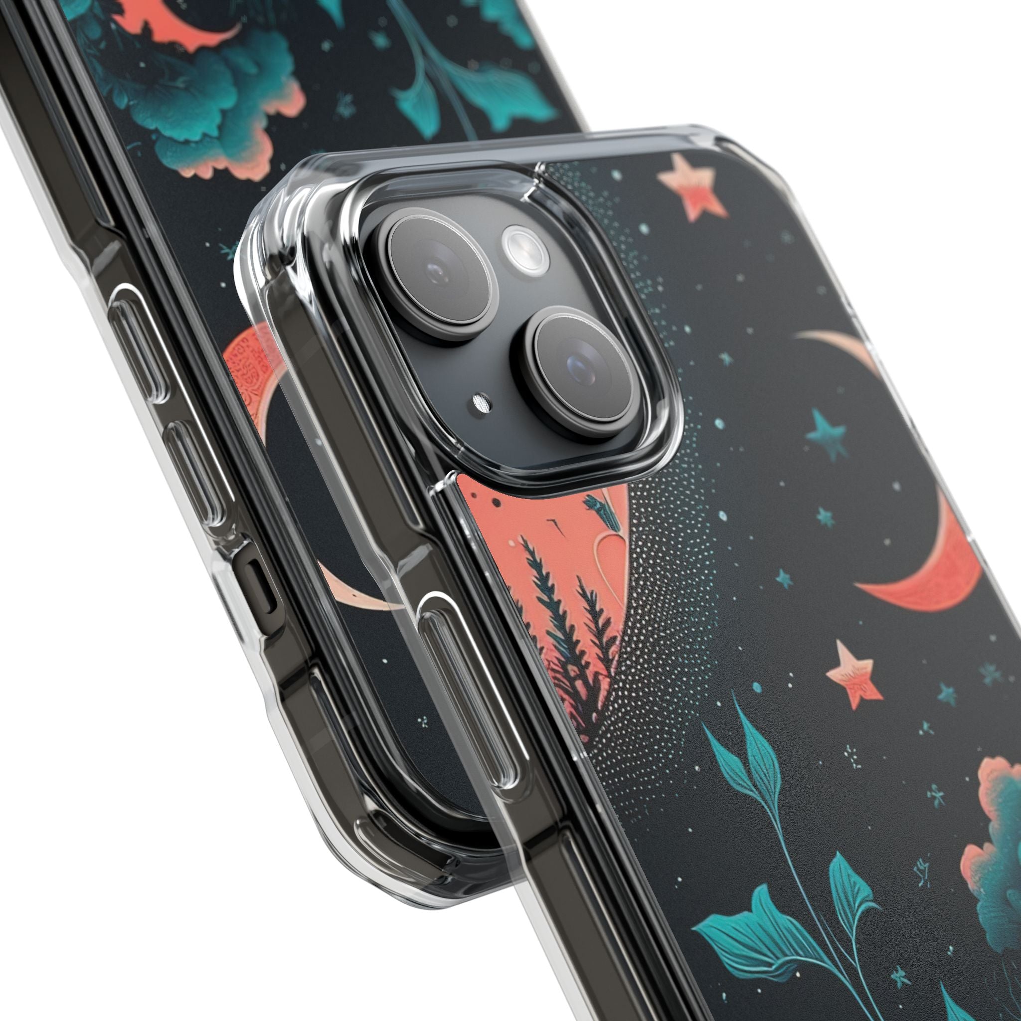 Cosmic Floral Dreams iPhone Case - Impact