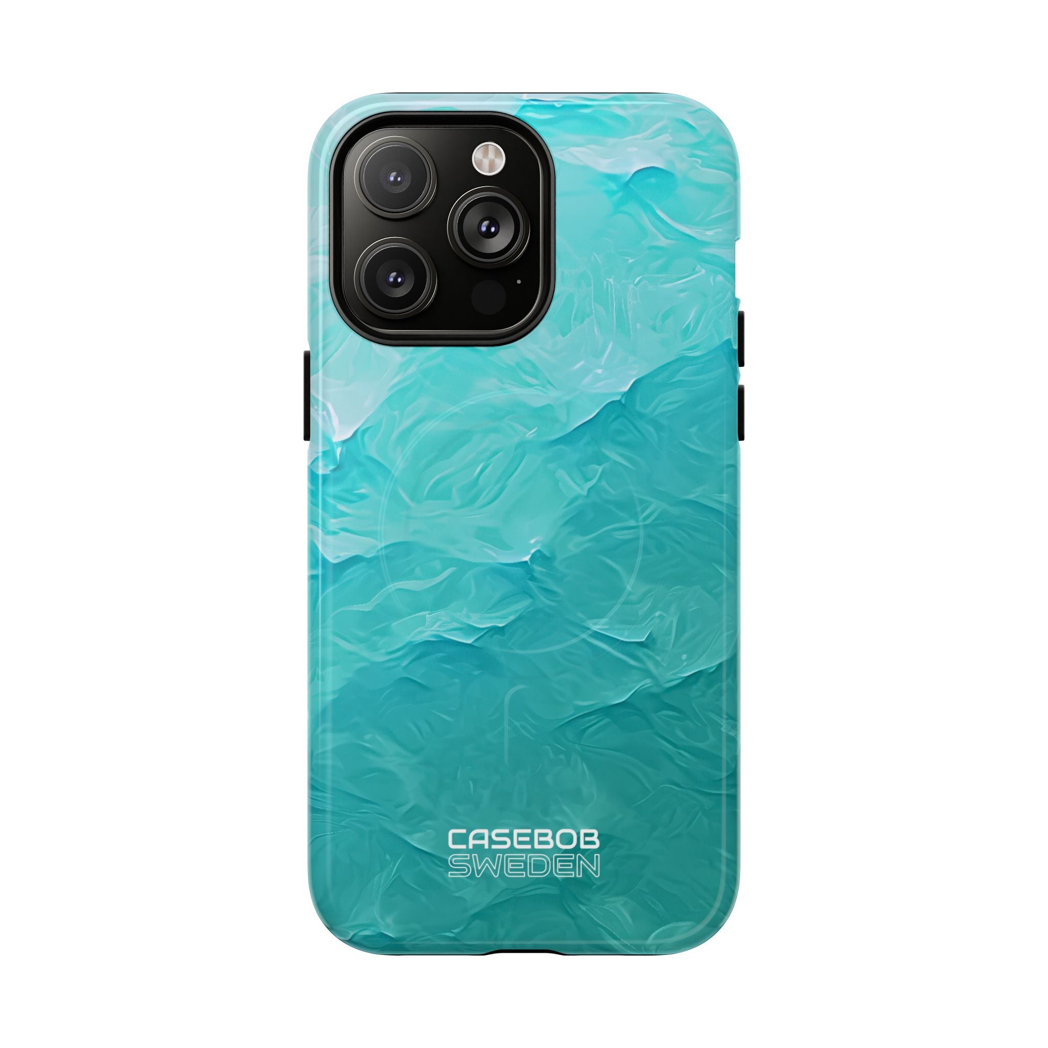 Soothing Aqua Currents iPhone 14 - Tough+