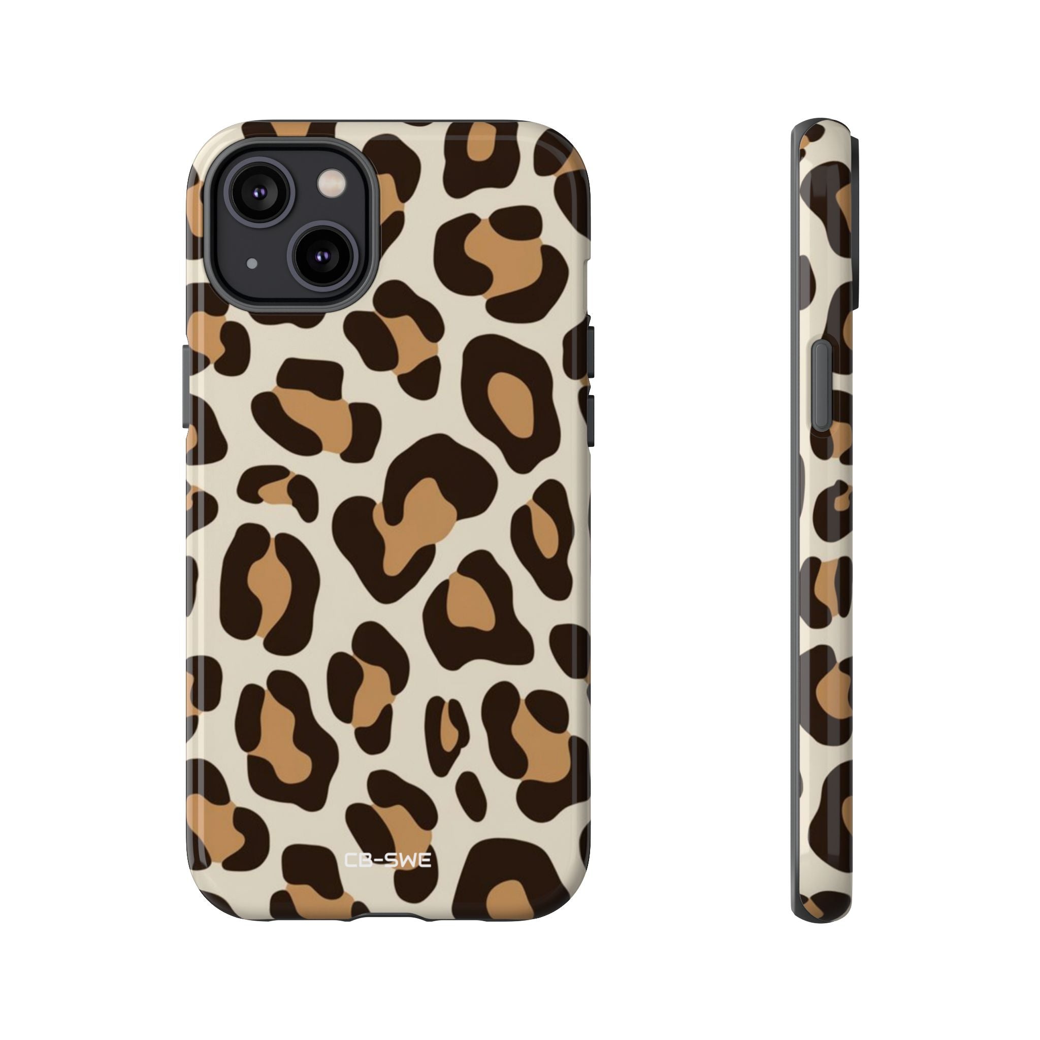 Leopard Print Elegance - iPhone Case