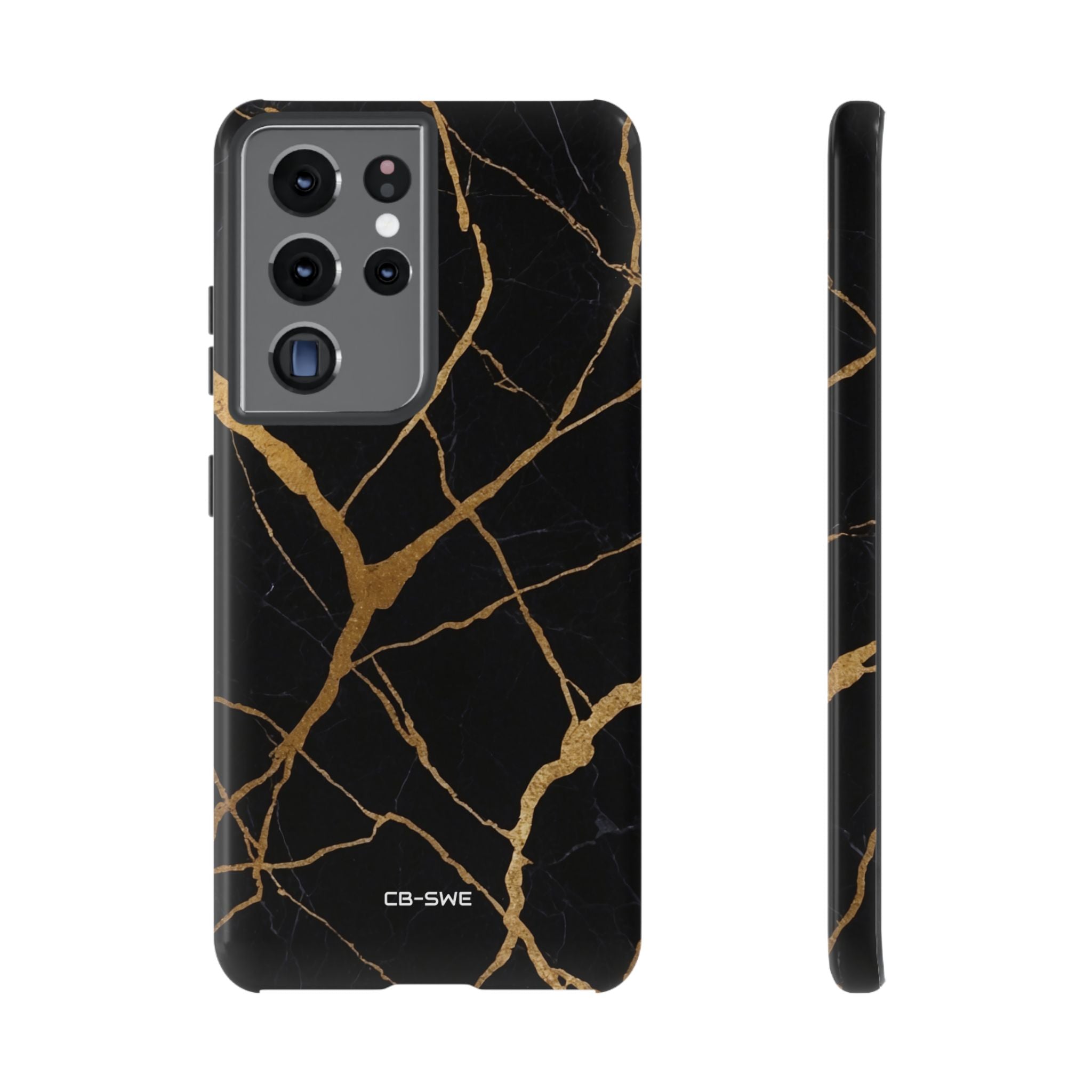 Golden Veins Twist - Samsung Case