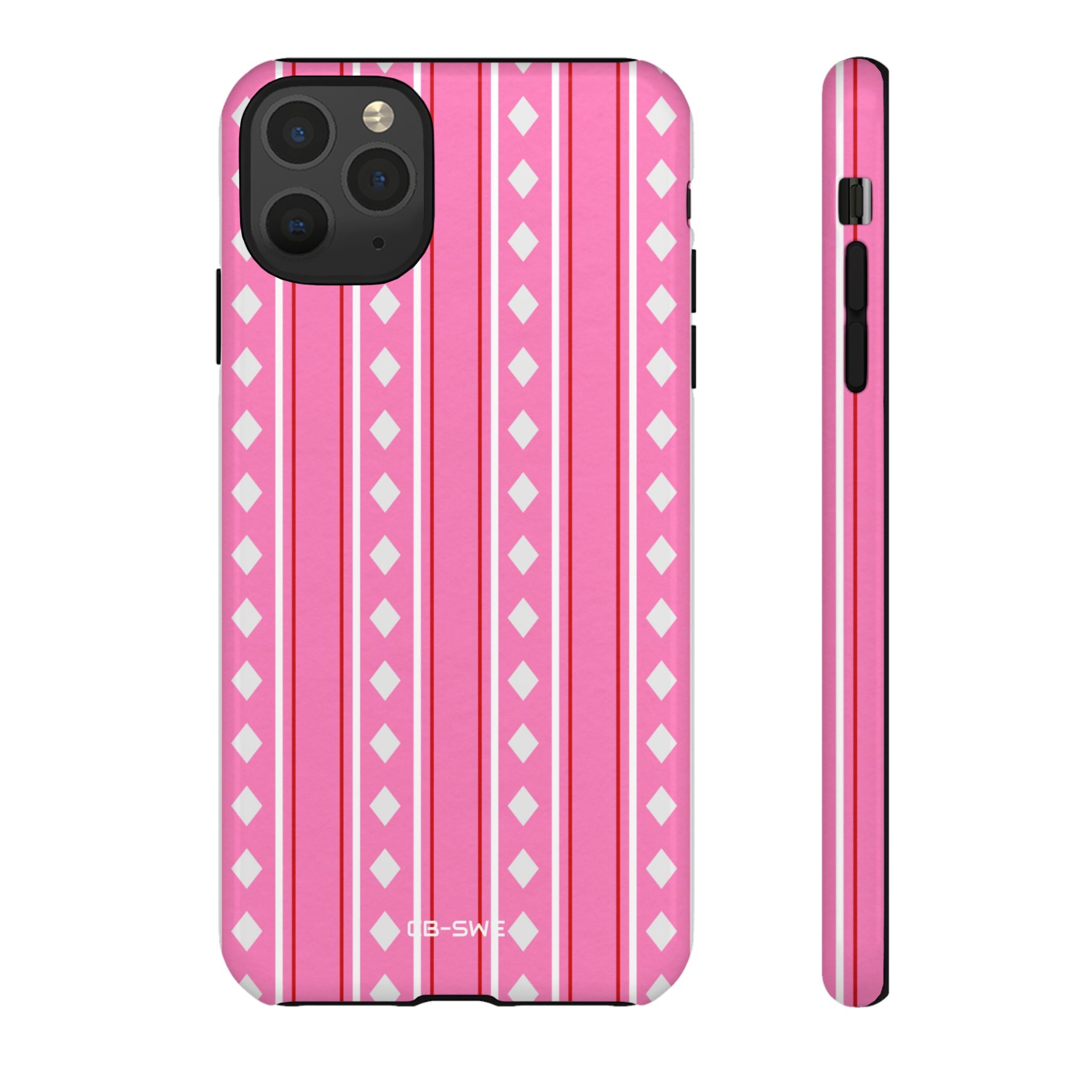 Pink Diamonds Symmetry - iPhone Case