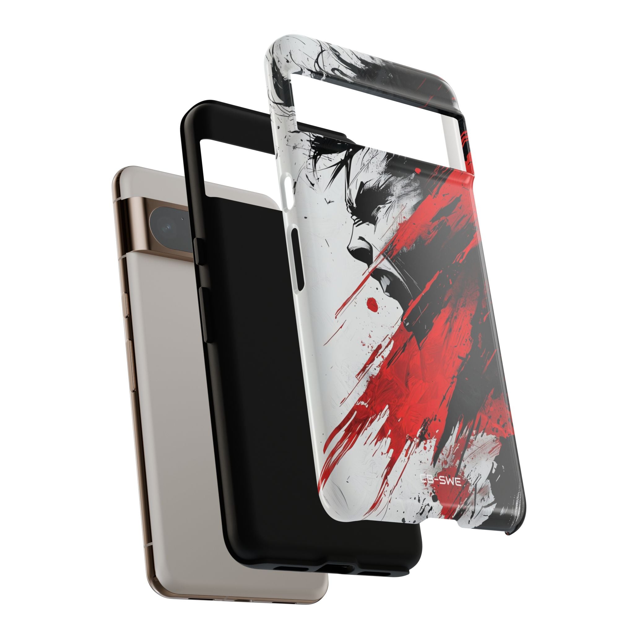 Red Energy Erupts - Google Pixel Case