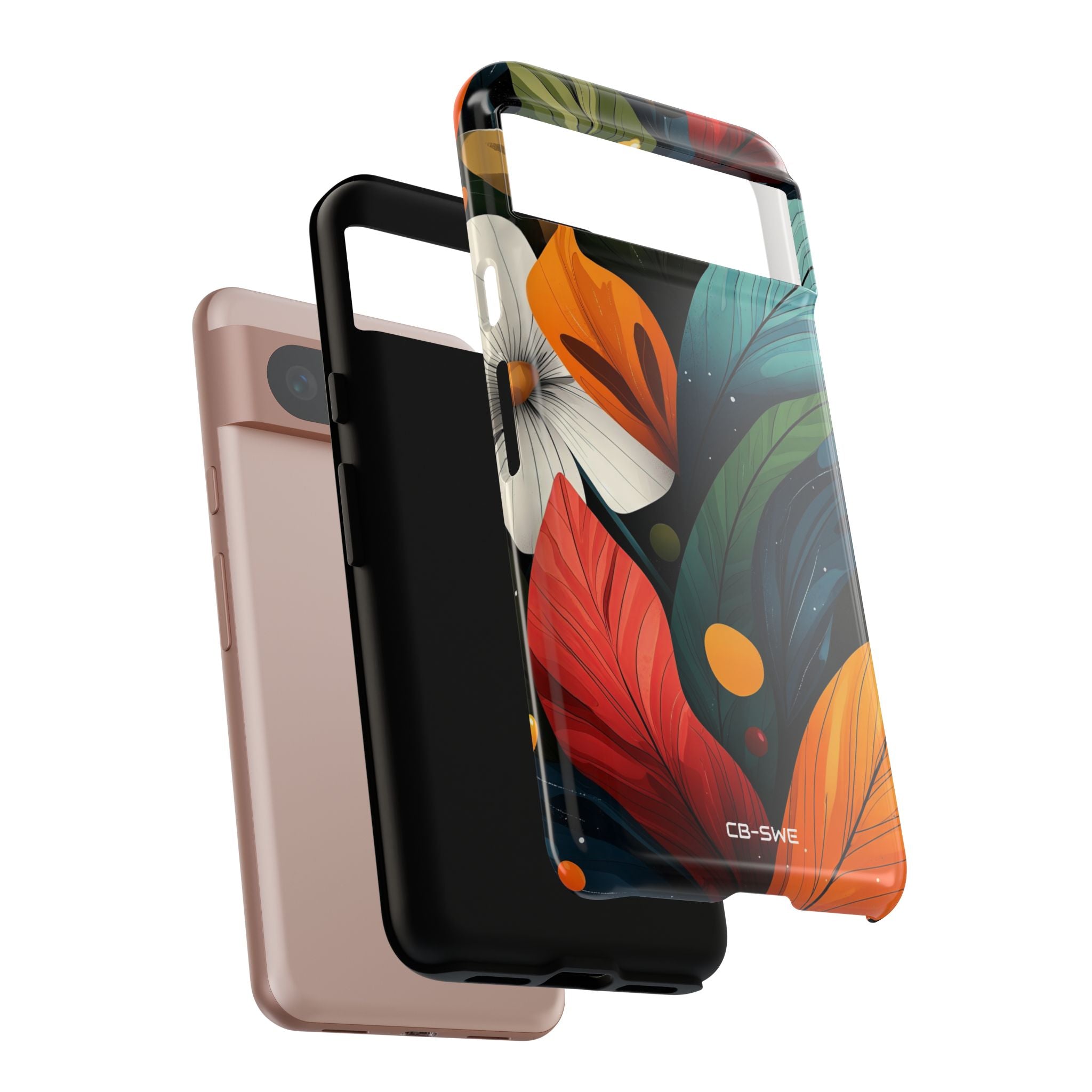 Vibrant Floral Symphony - Google Pixel Case