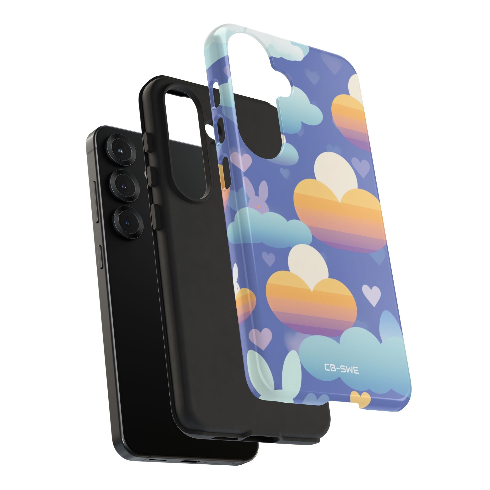 Bunnies Dance Among Clouds - Samsung Case