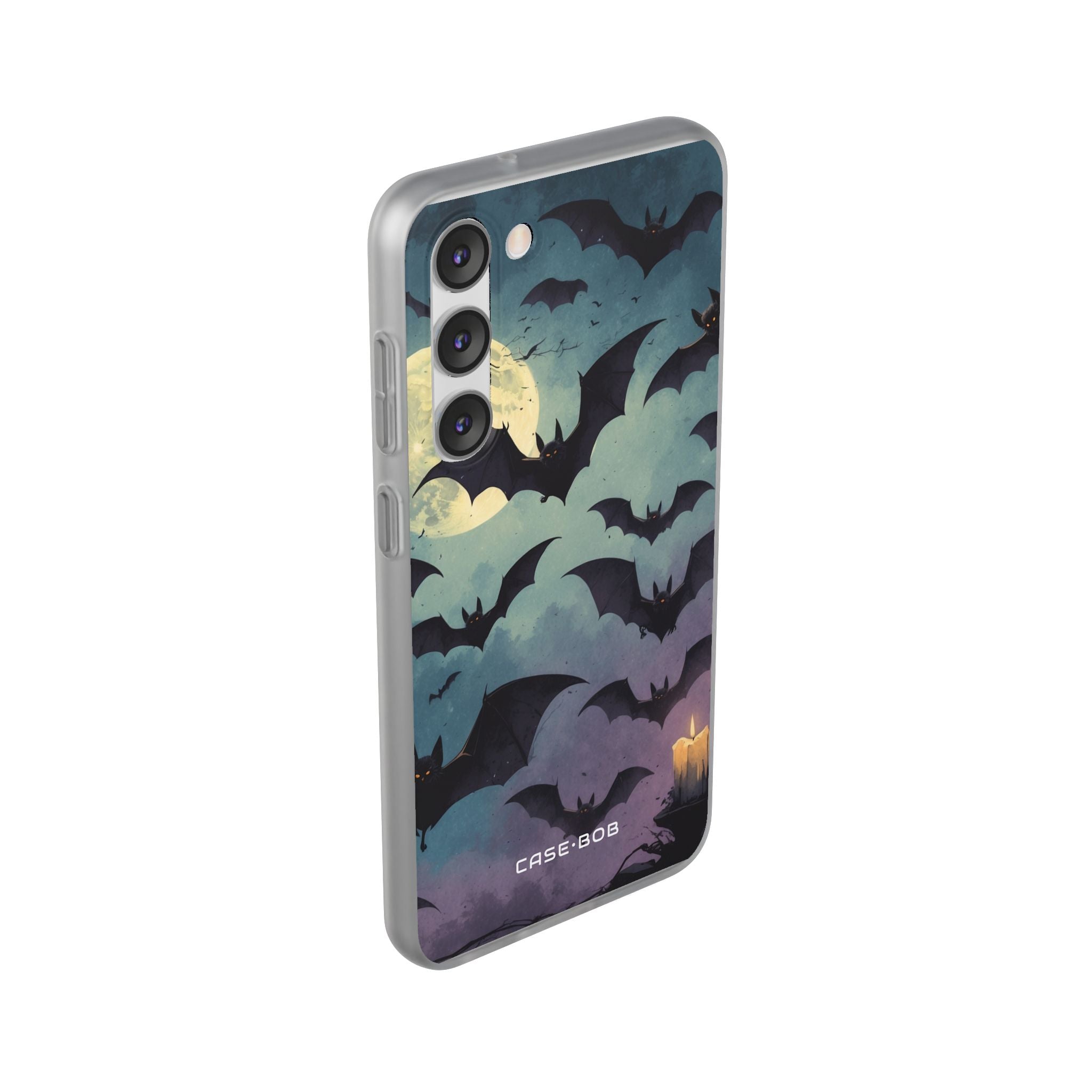 Glowing Bat Swarm Samsung S23 Plus Case - Soft