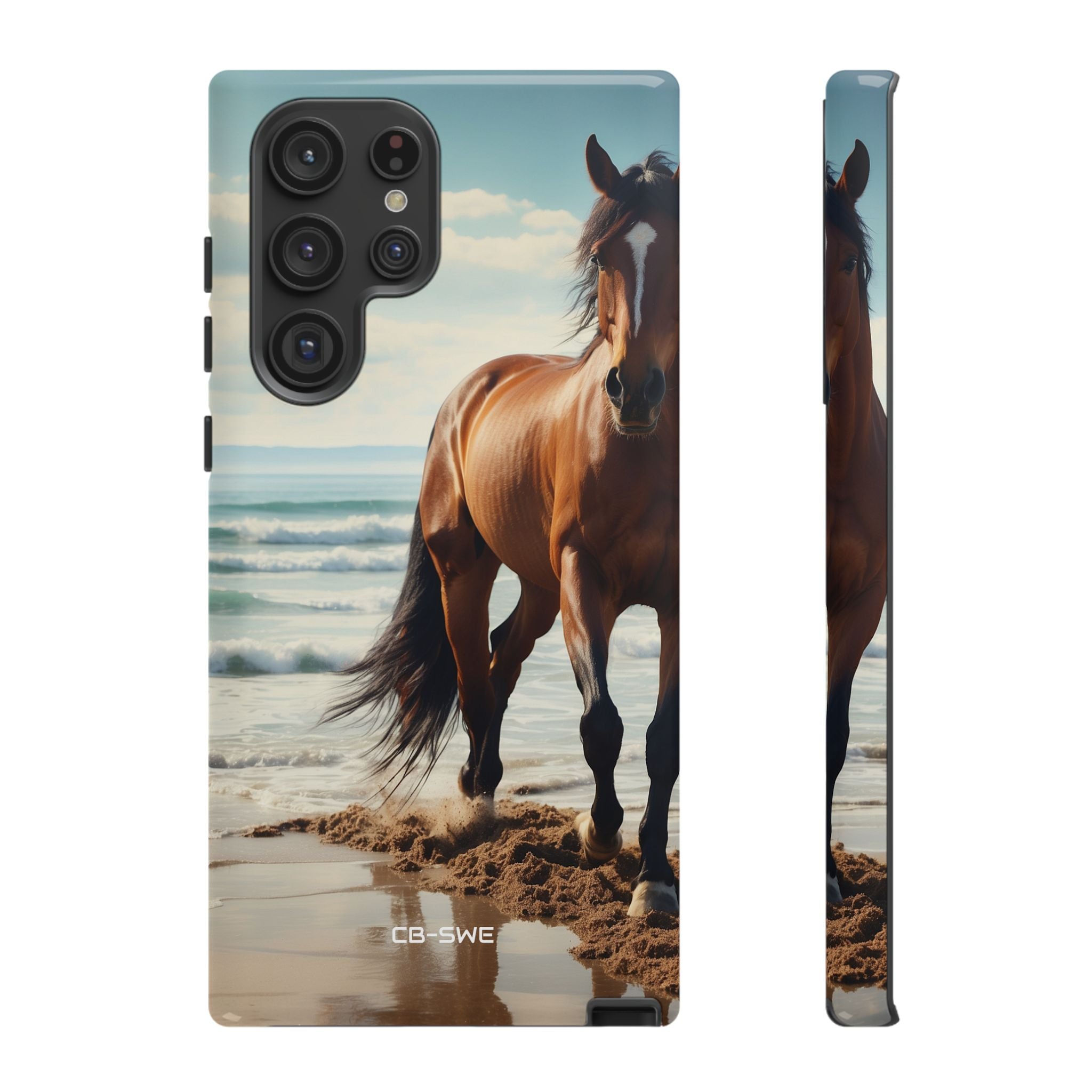 Horse Gallops Shoreline - Samsung Case
