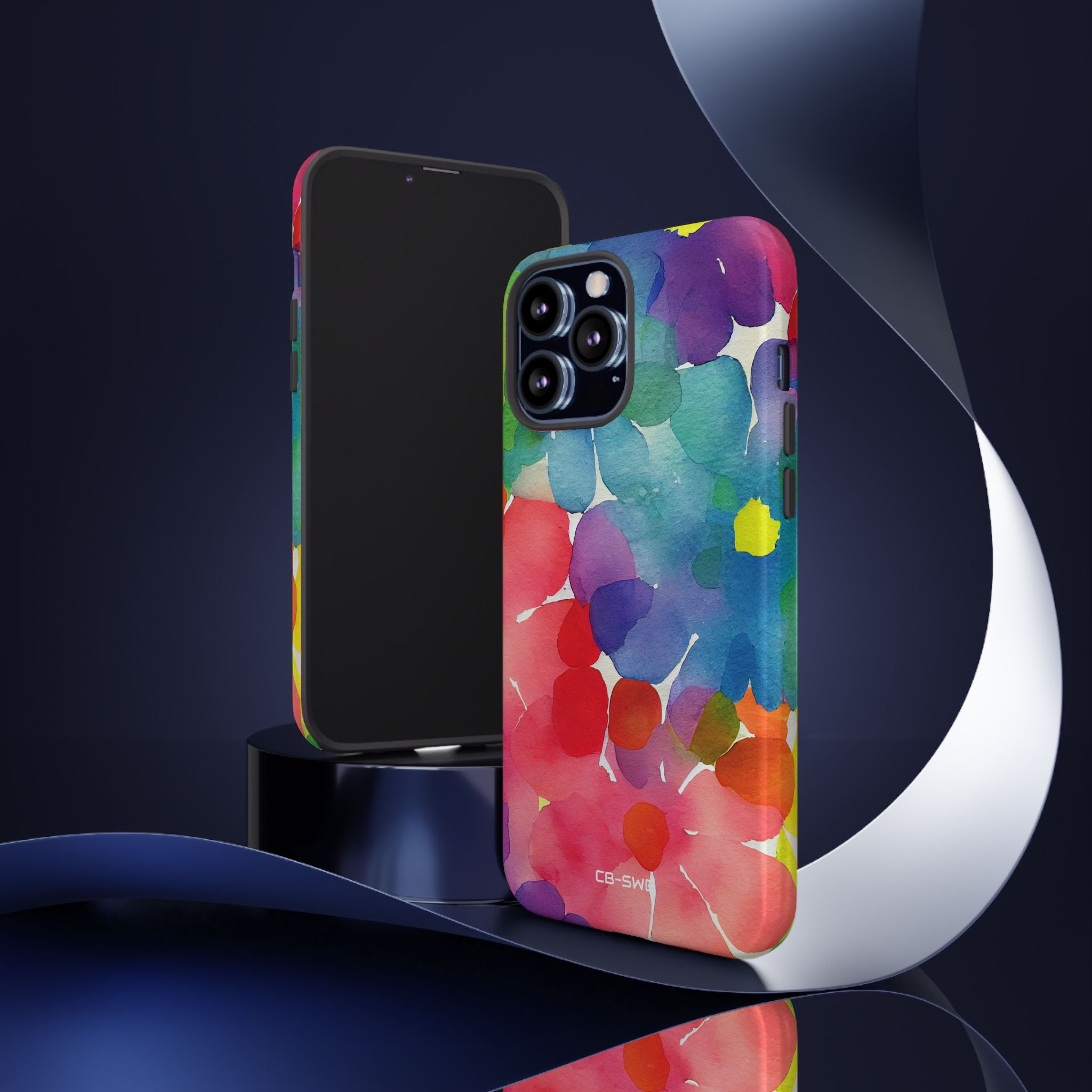 Fluid Color Petals - iPhone Case