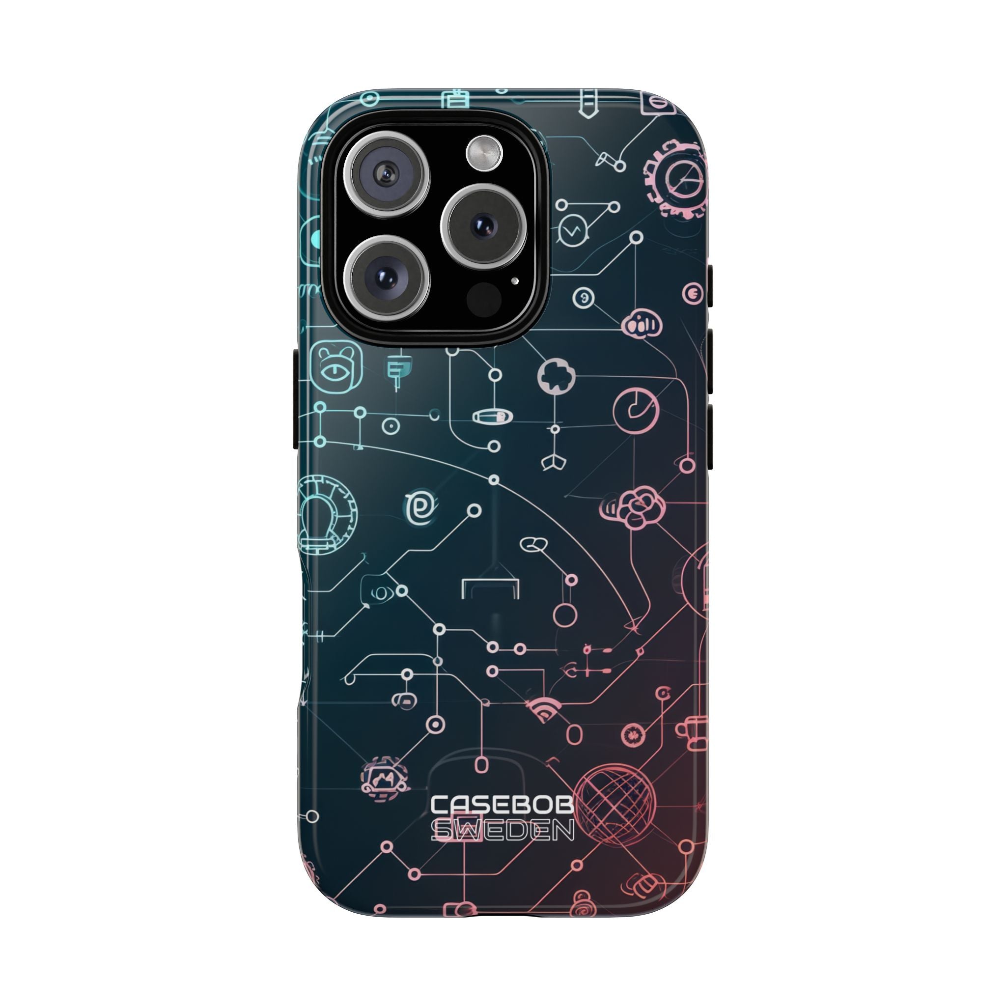 Digital Circuit Flow iPhone 16 - Tough