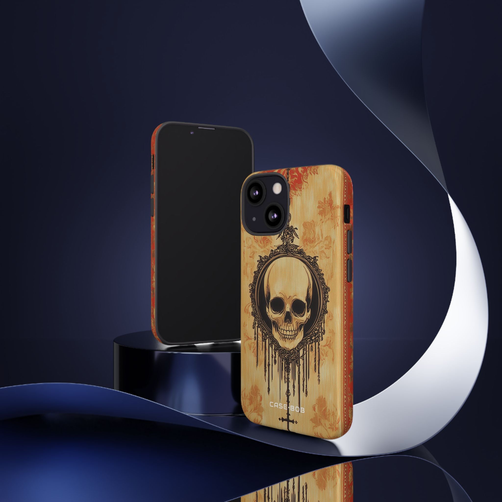 Skull Pendant iPhone 13 Mini Case - Tough