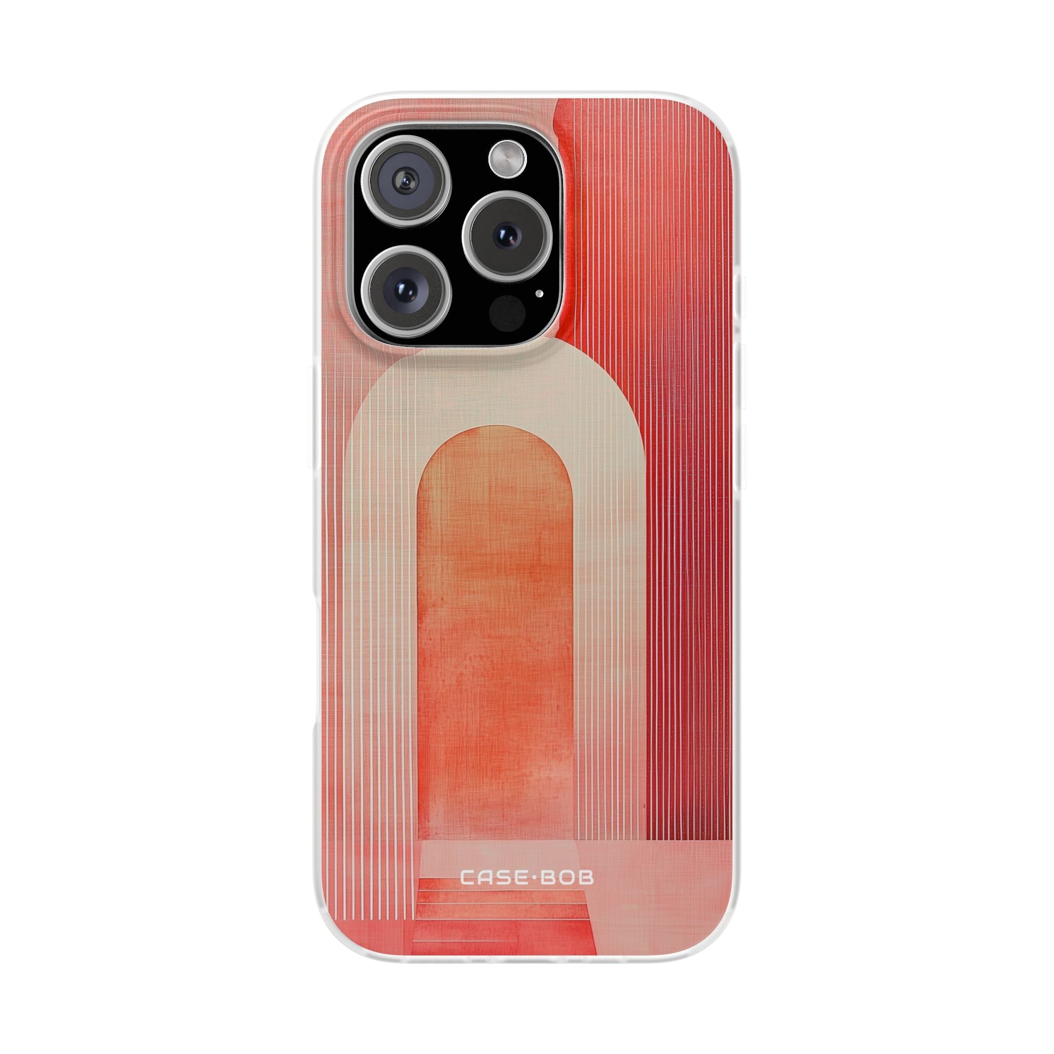 Crimson Arches iPhone 16 Pro Case - Soft