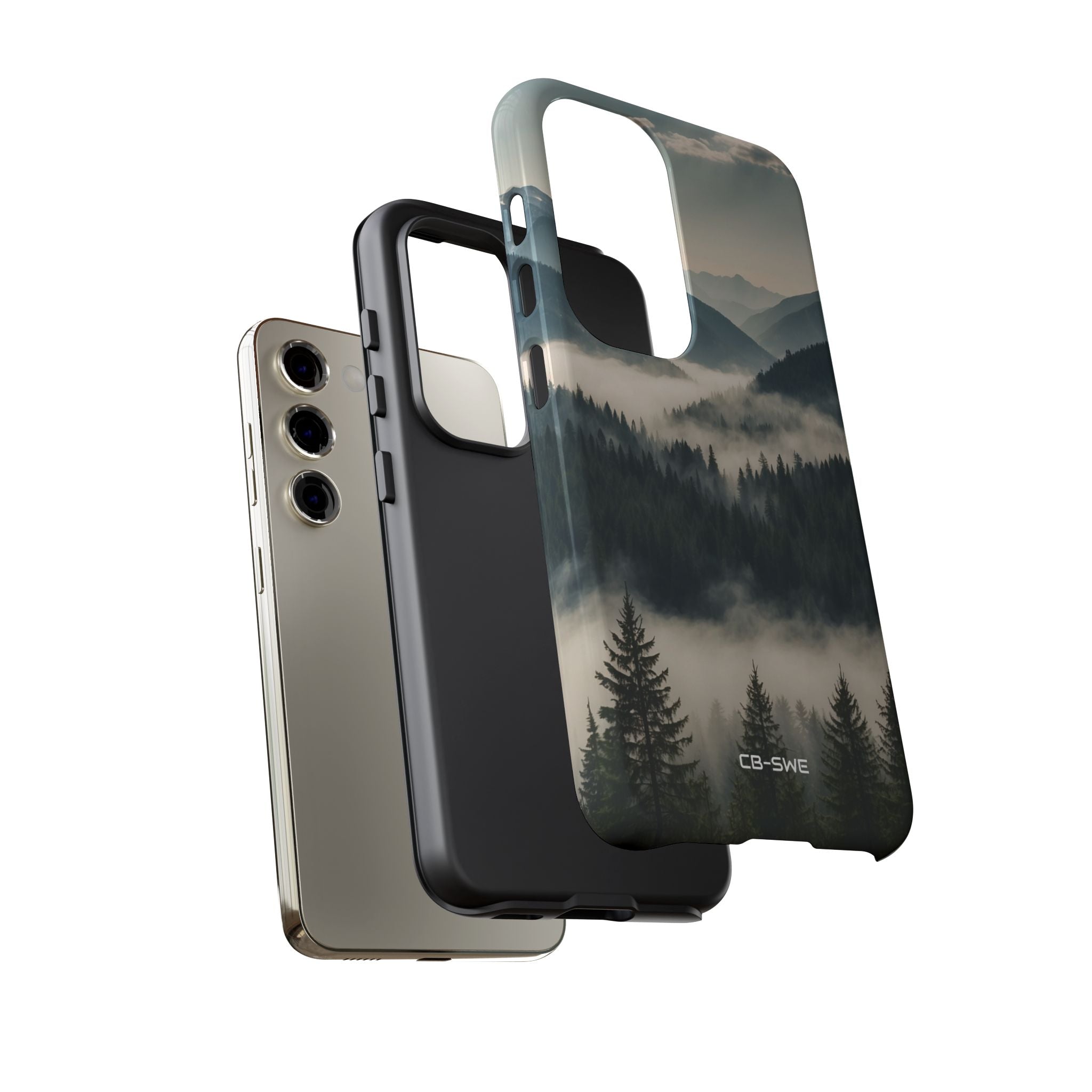 Misty Forest Embrace - Samsung Case