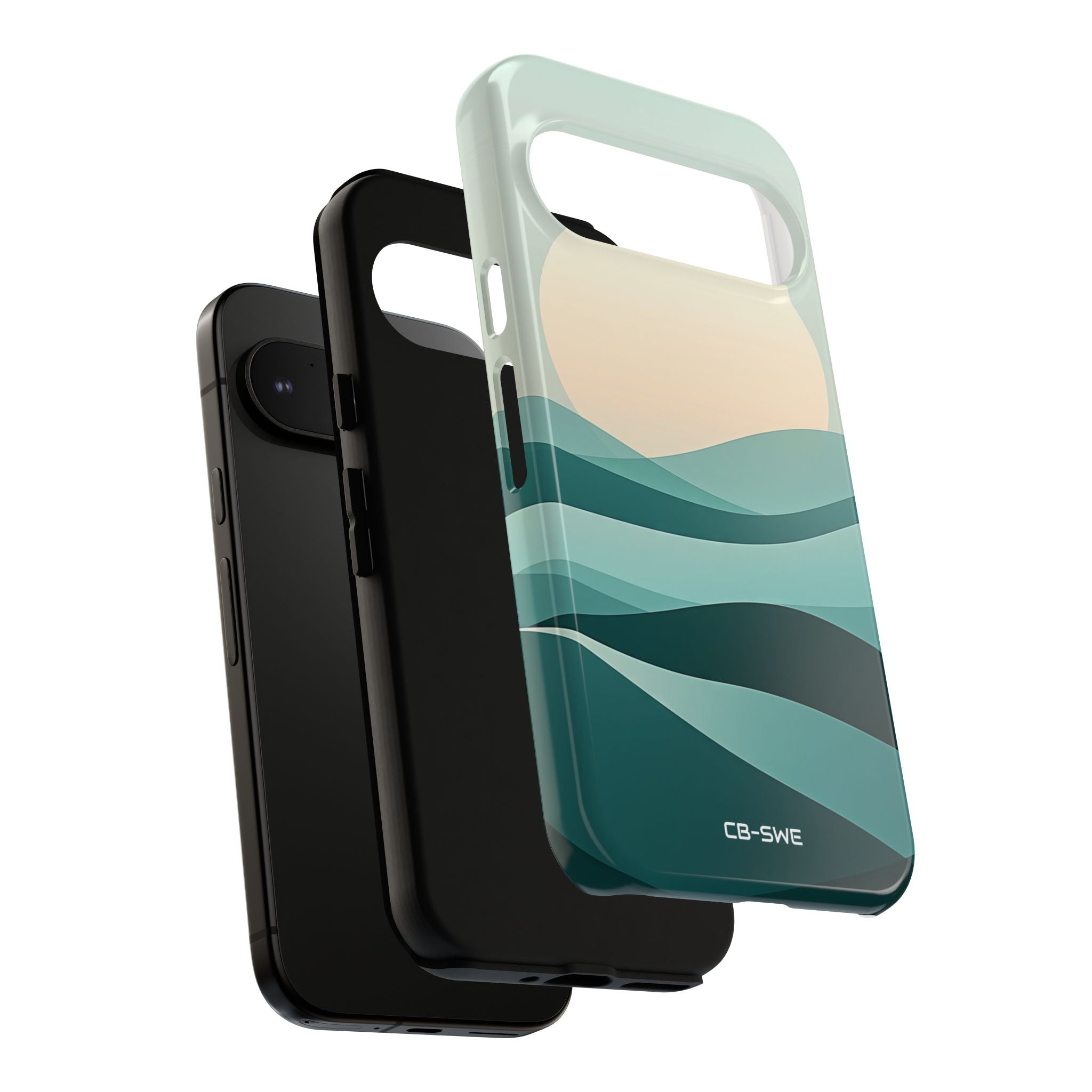 Fluid Harmony Waves - Google Pixel Case