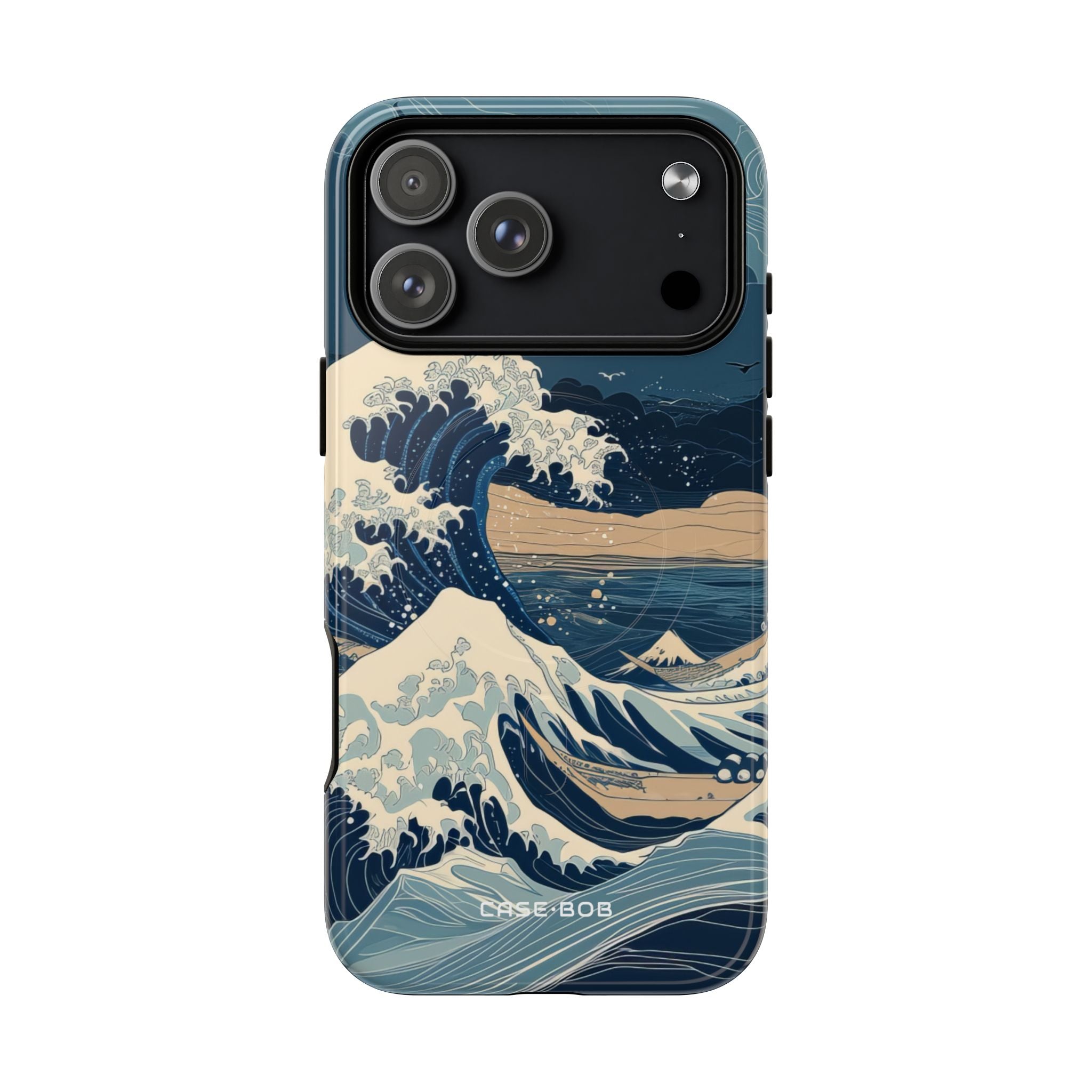 Cresting Blue Wave iPhone 17 Pro Max Case - Tough+