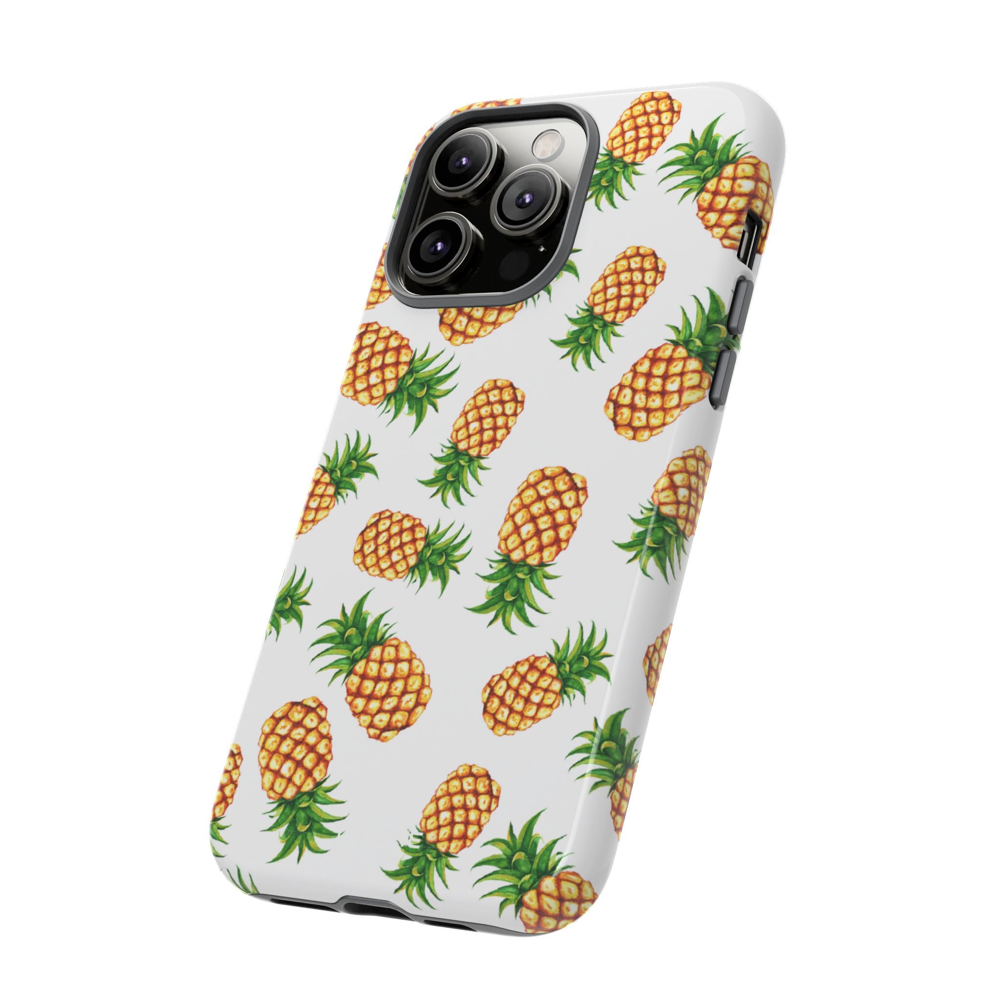 Pineapples Dance Joyfully - iPhone Case