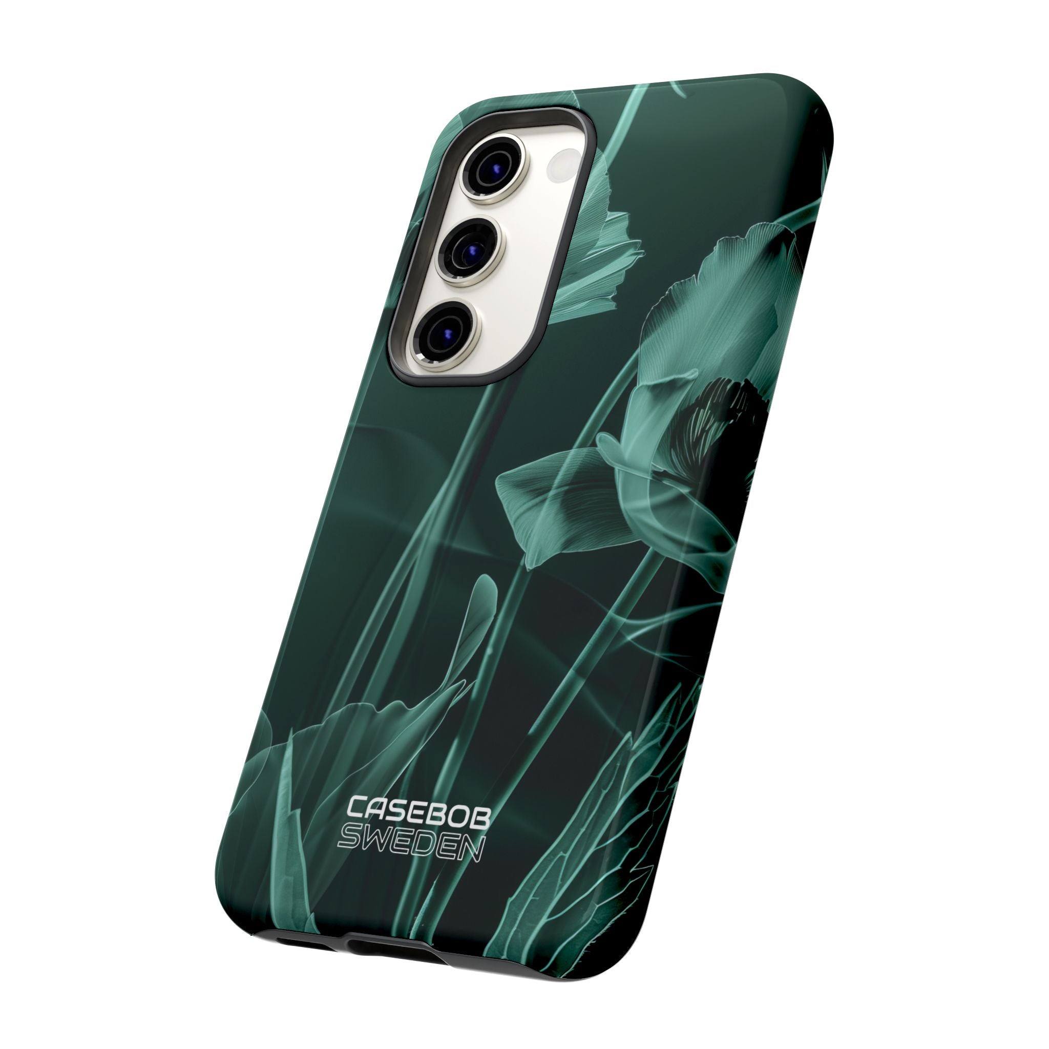 Teal Bloom Radiance Samsung S23 - Tough