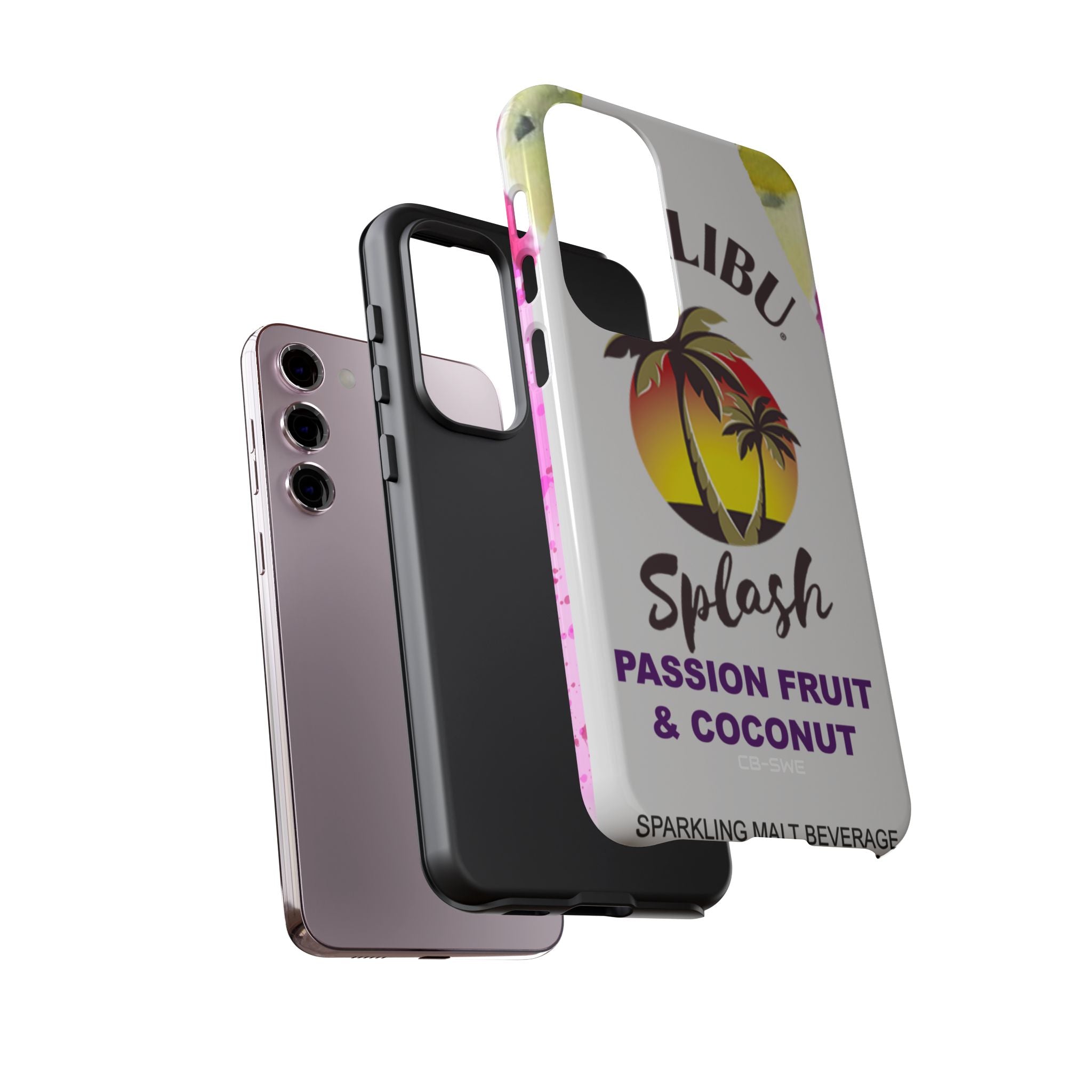 Tropical Sunset Splash - Samsung Case