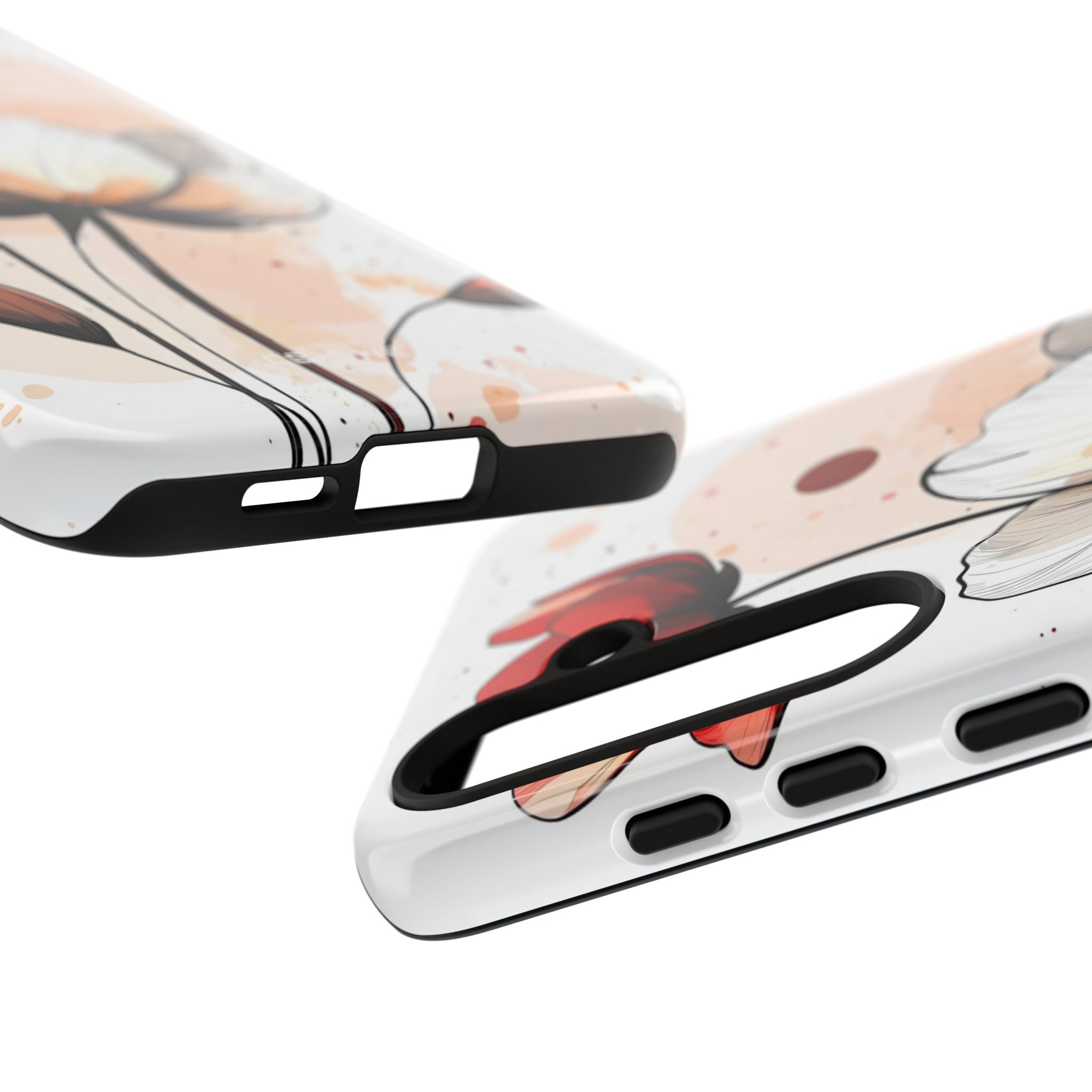 Vibrant Floral Elegance - Samsung Case