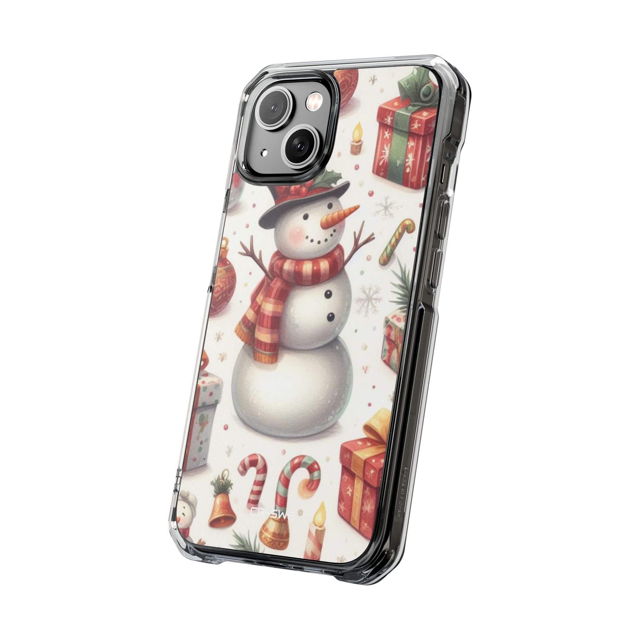 Snowman Welcomes Joy iPhone Case - Impact