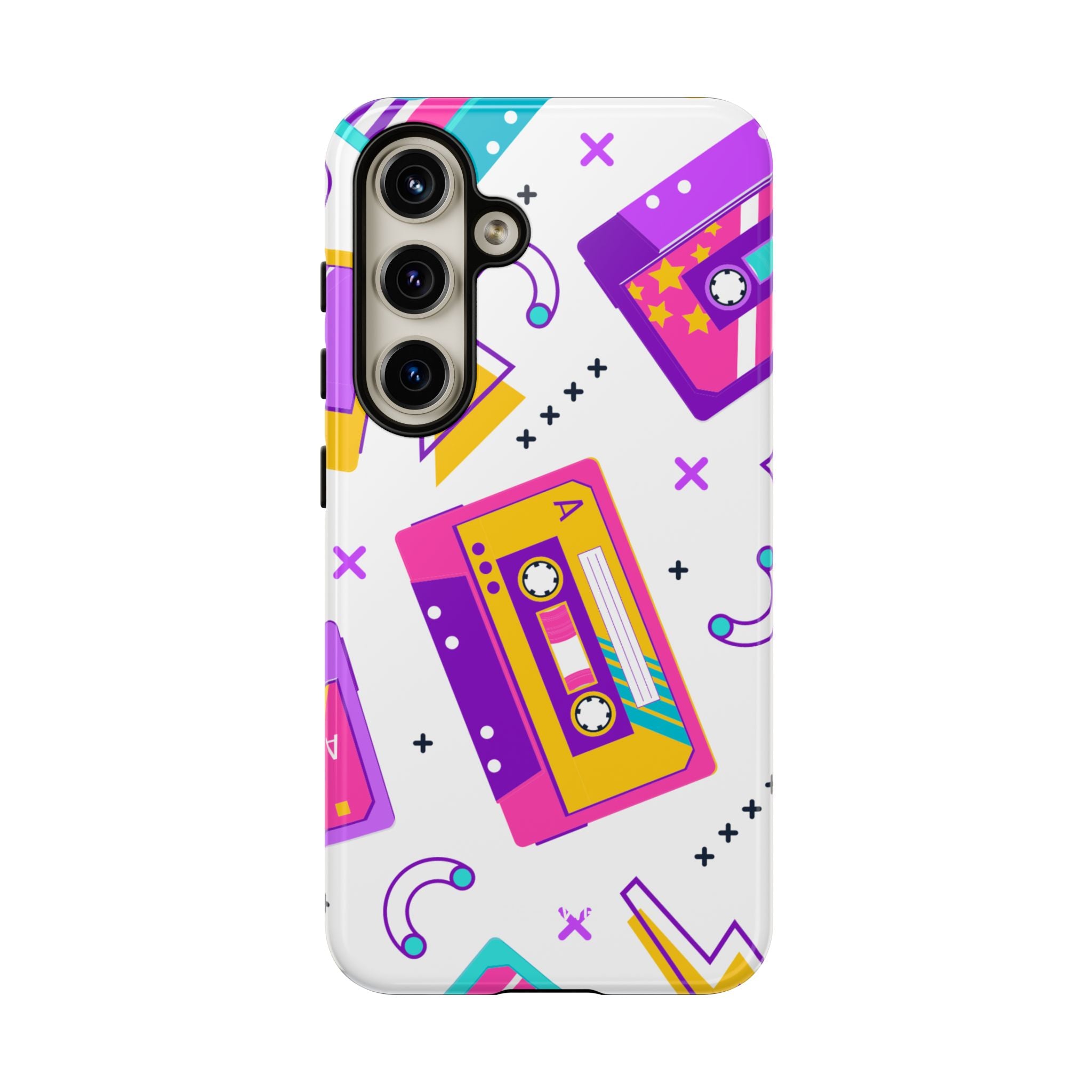 Retro Cassette Chaos - Samsung Case