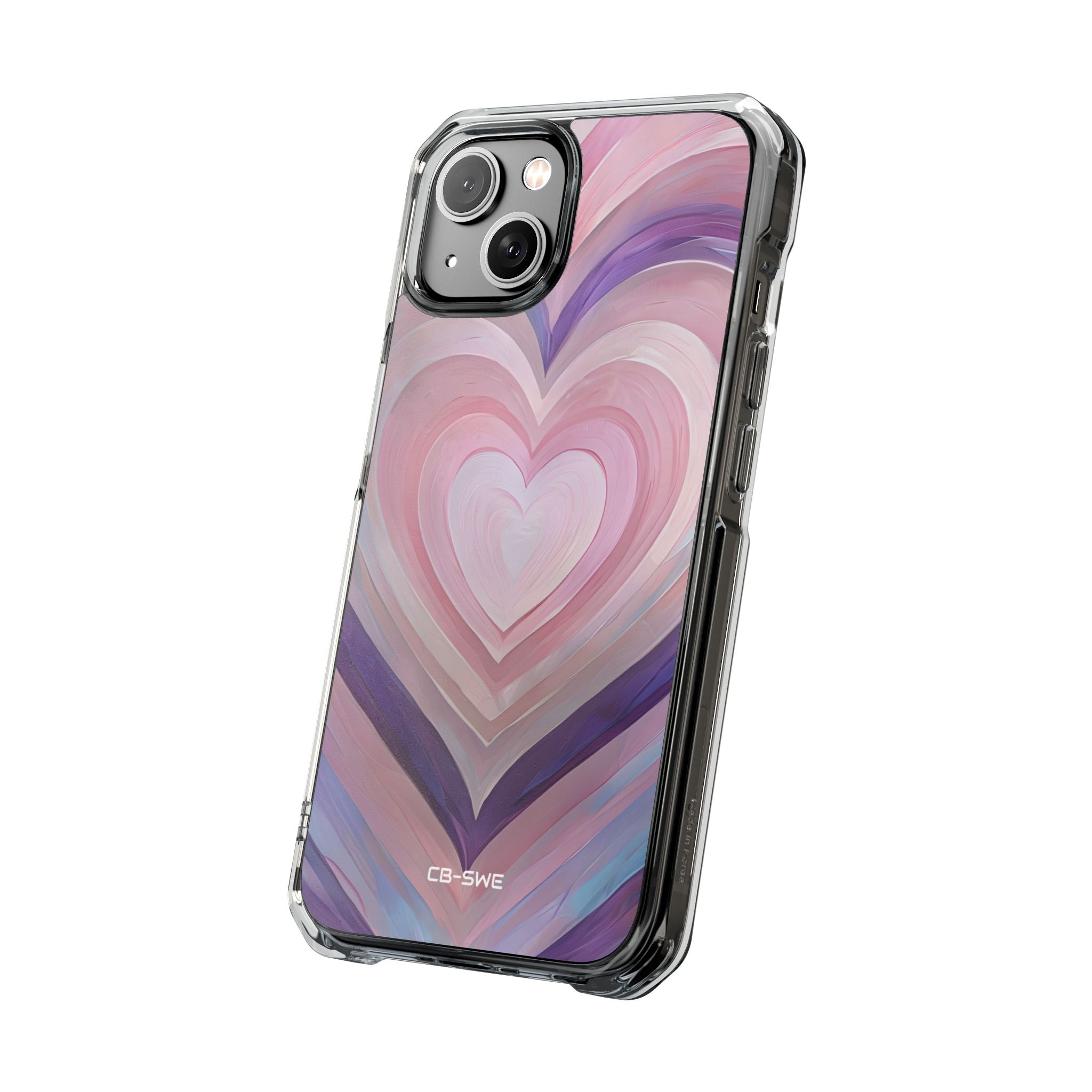 Impressionistic Heart Layers iPhone Case - Impact