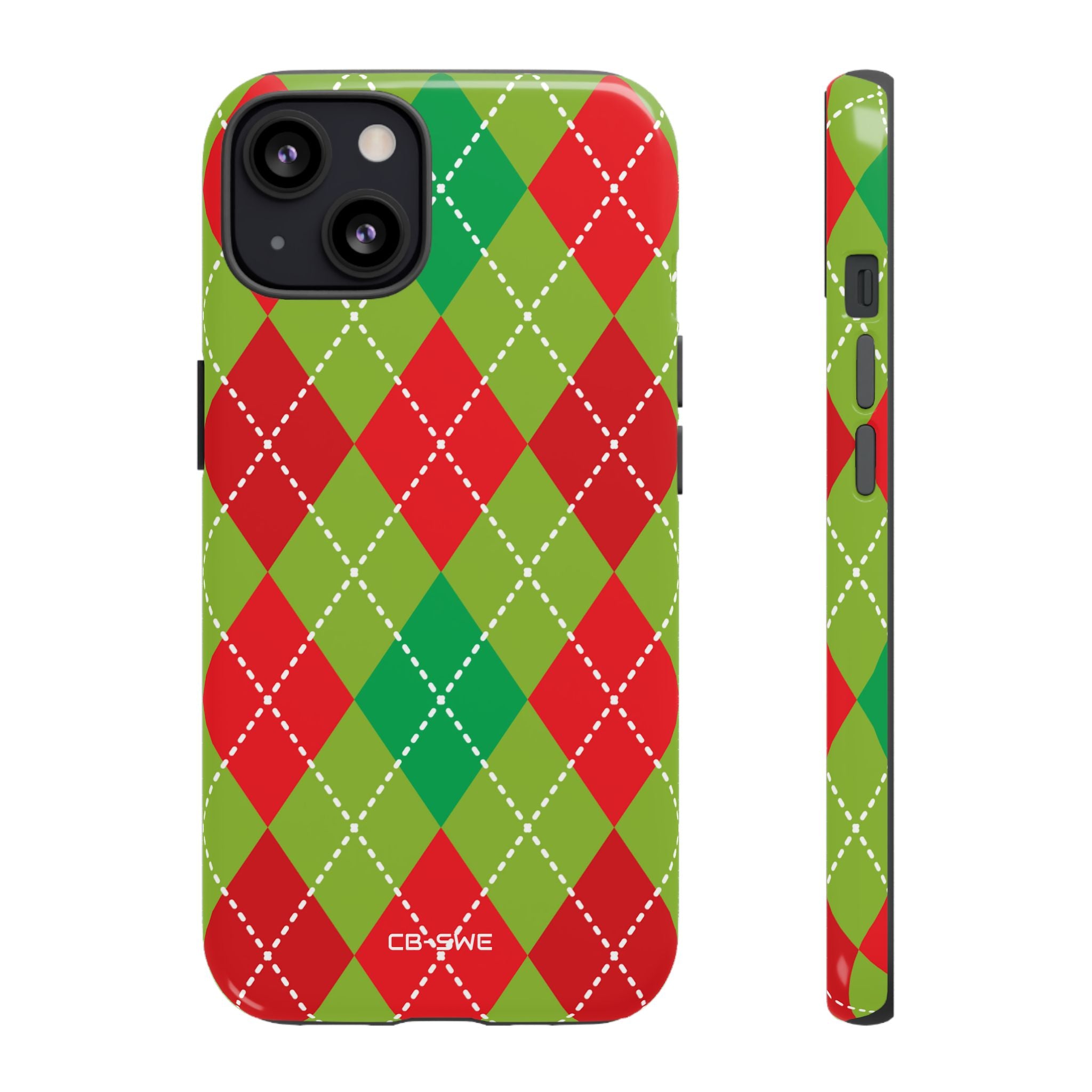 Diamond Shapes Dance - iPhone Case