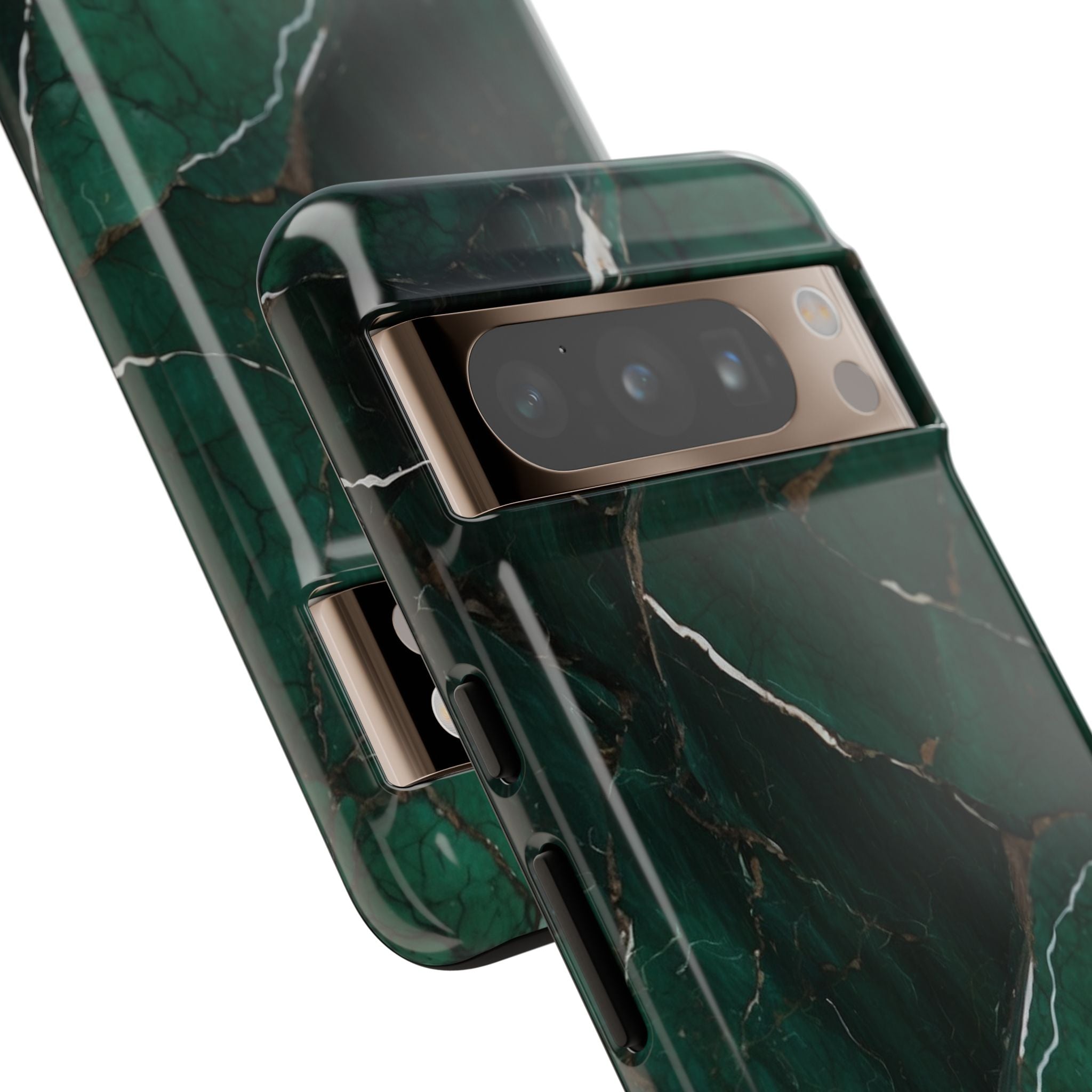 Emerald Veins Flow - Google Pixel Case