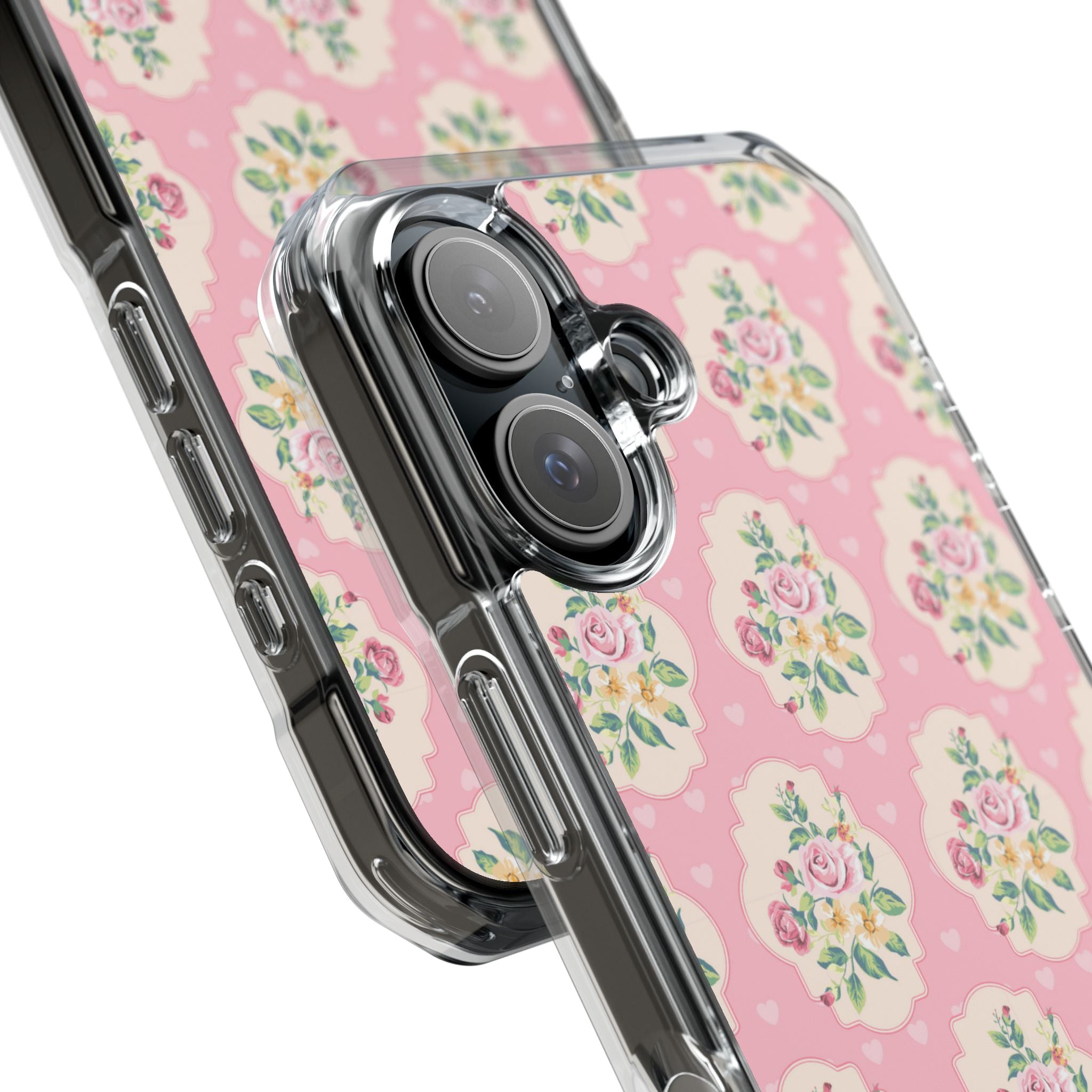 Vintage Floral Romance iPhone Case - Impact