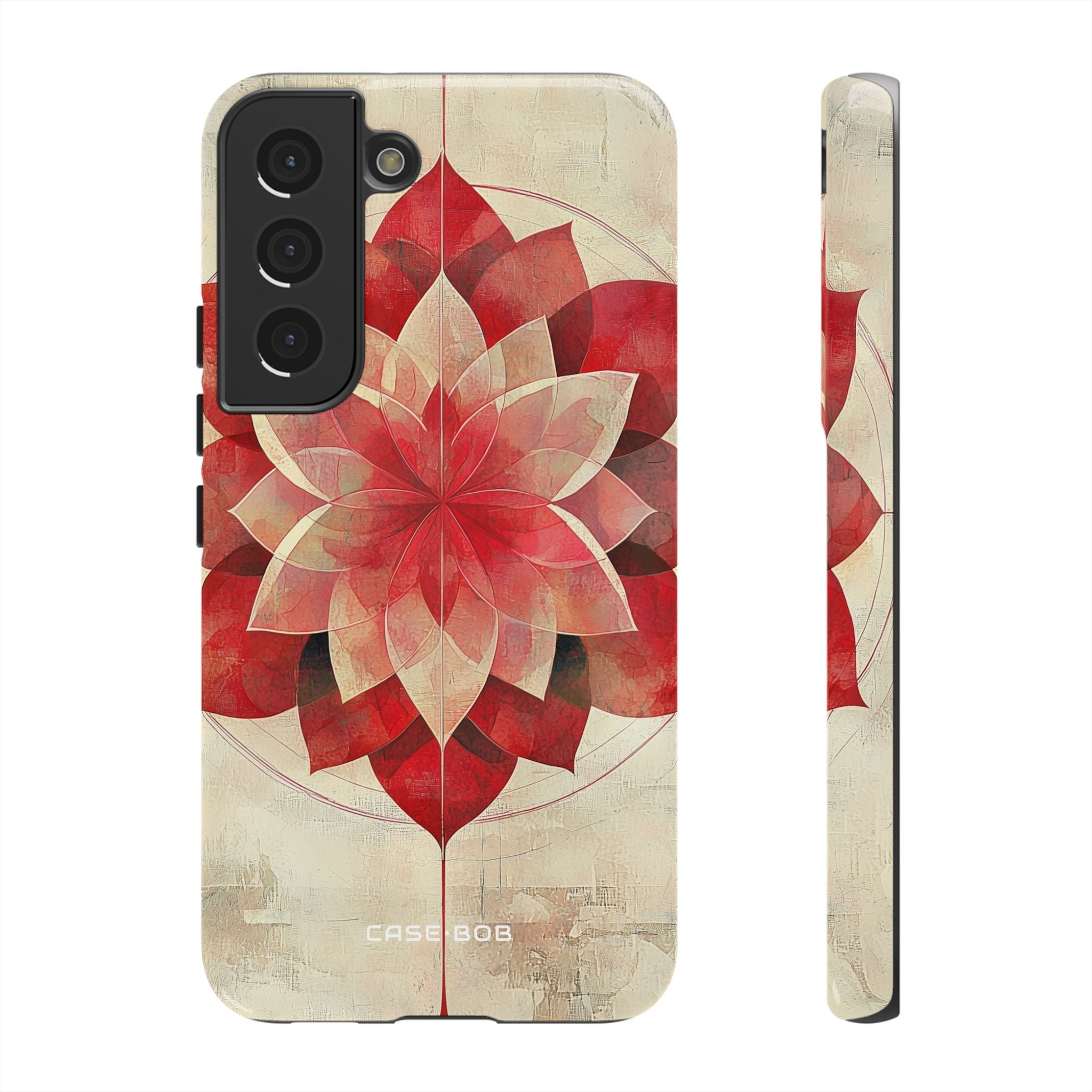 Crimson Bloom Samsung S22 Case - Tough