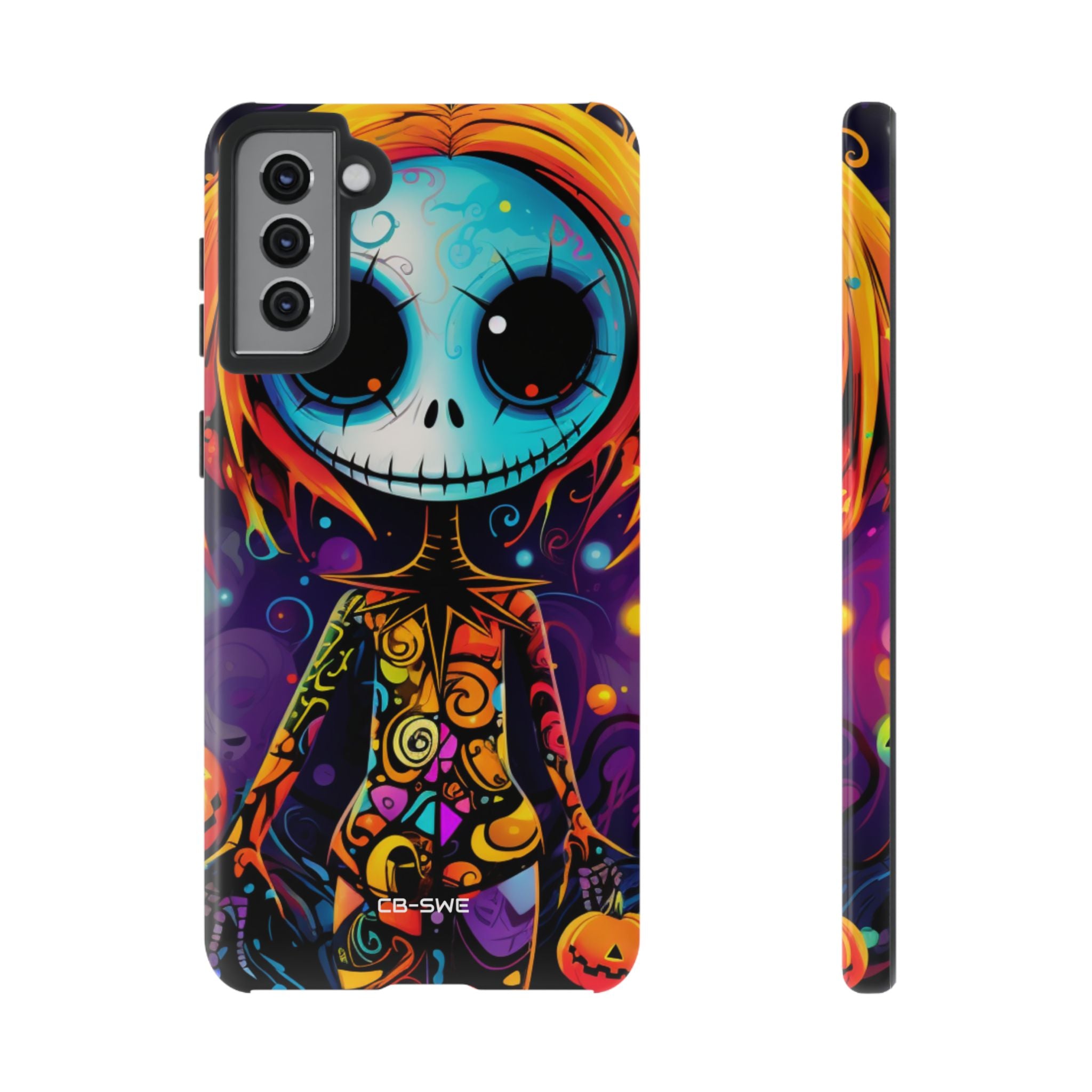 Skeletal Figure Laughs - Samsung Case