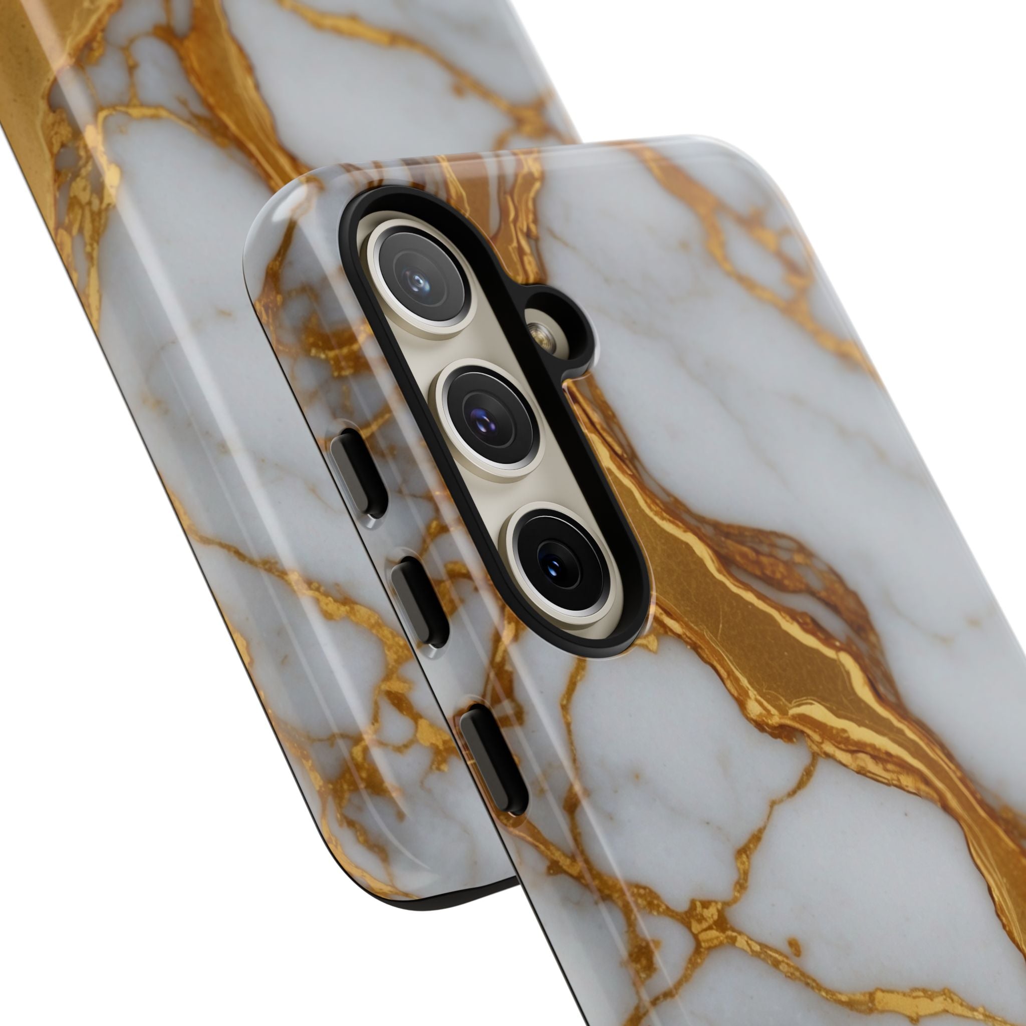 Golden Veins Flow - Samsung Case