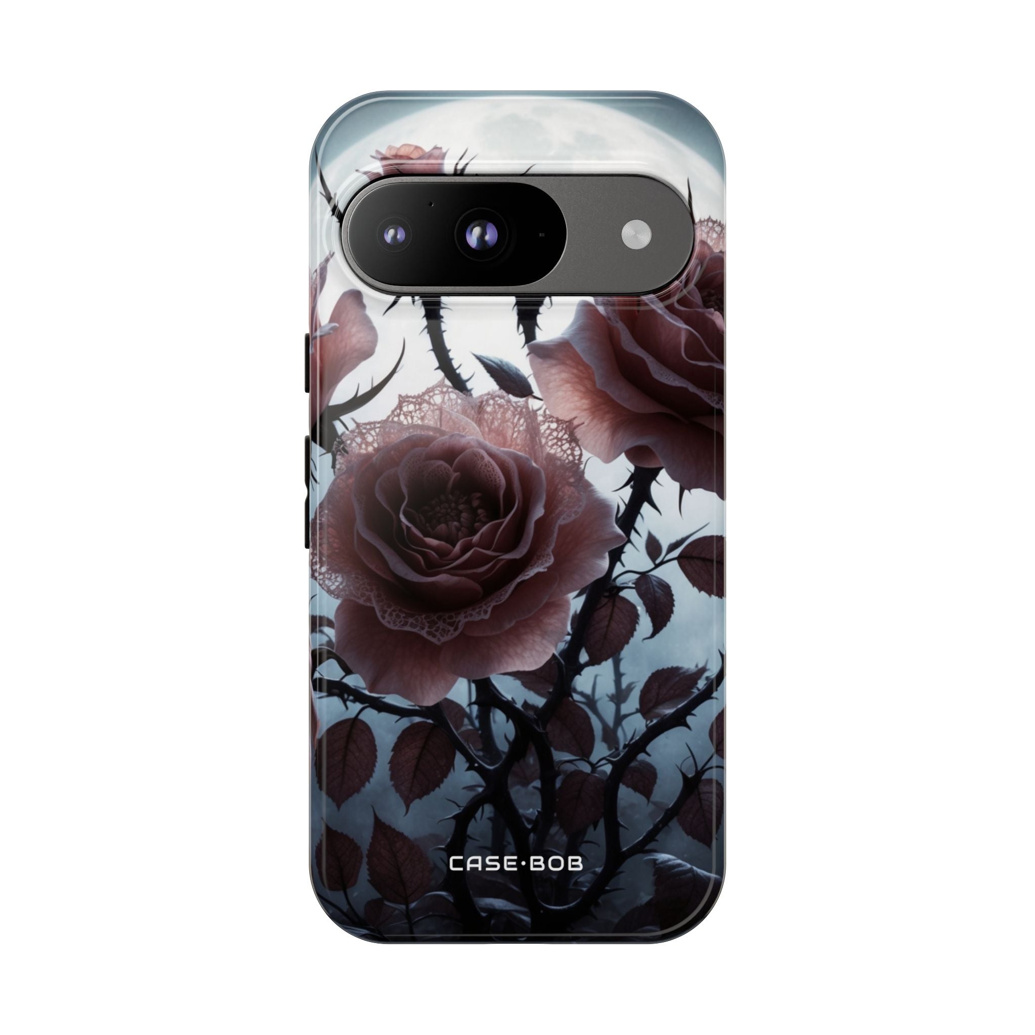 Luminous Rose Thorns Google Pixel 9 Case - Tough