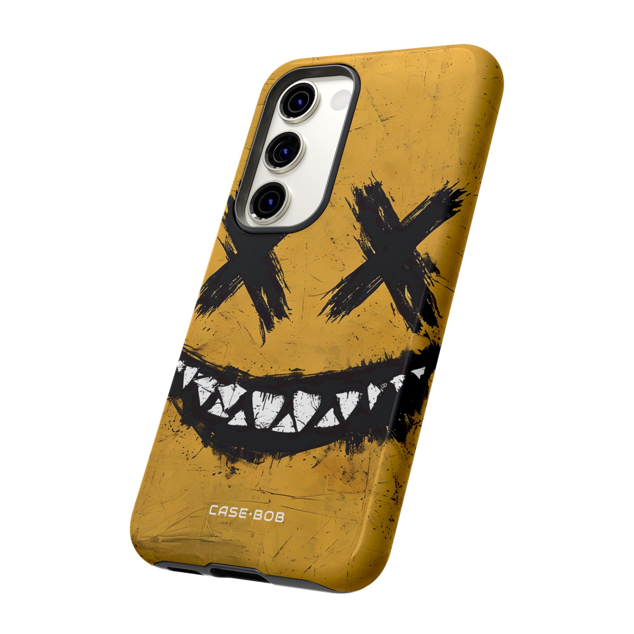 Jagged Smile Yellow Samsung S23 Case - Tough