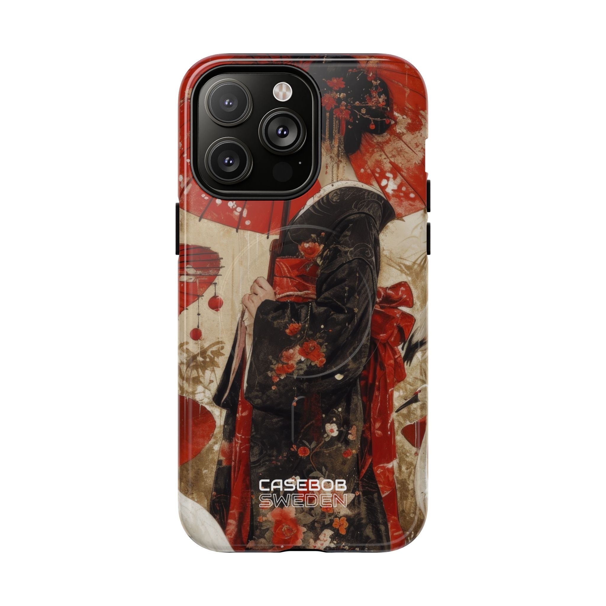 Scarlet Crane Dreams iPhone 14 - Tough+
