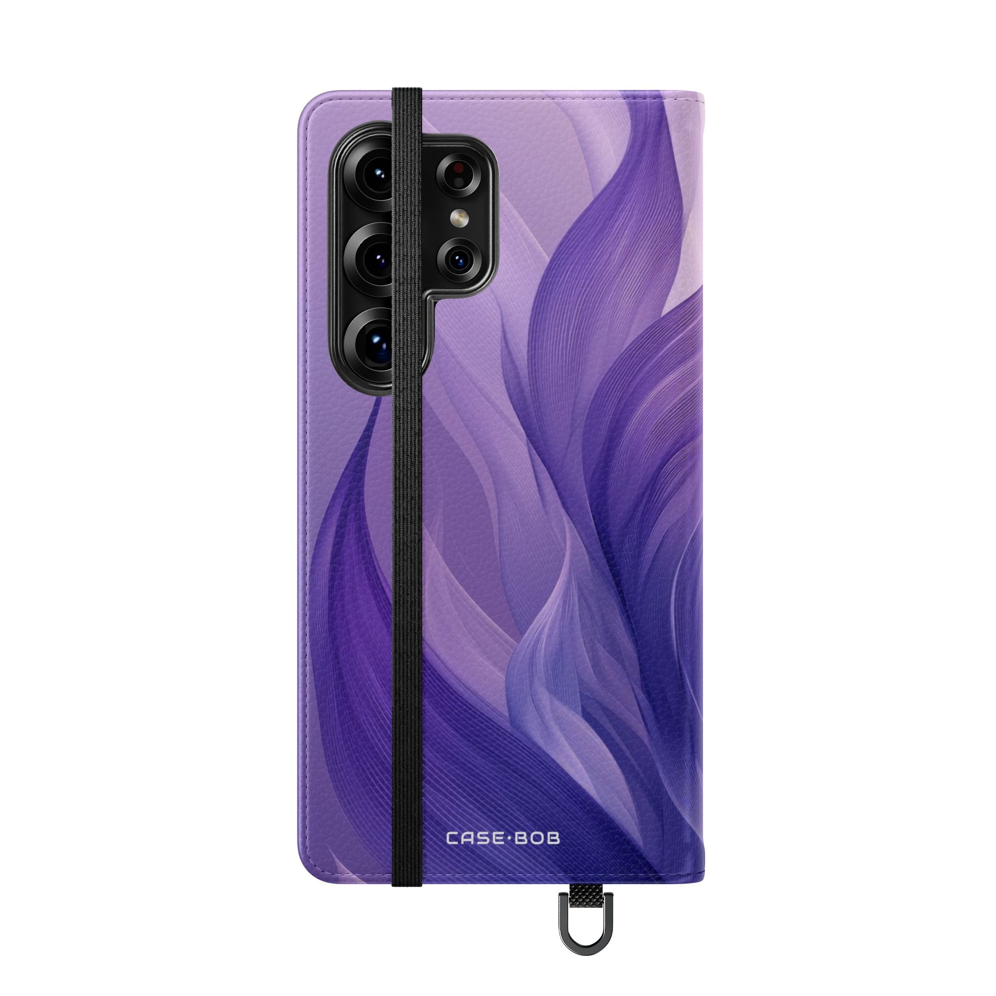 Violetti nauha - Samsung S25 Ultra Case - lompakkokotelo