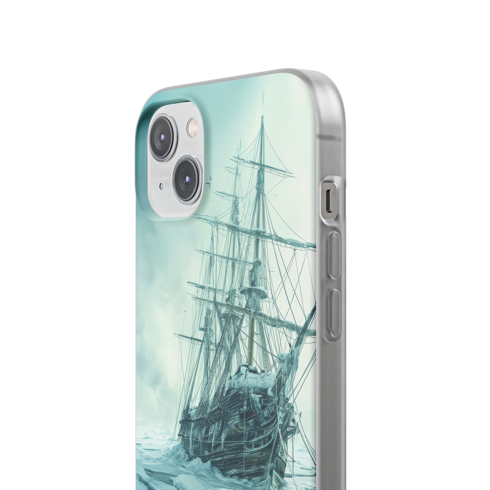 Icebound Ship iPhone 14 Plus Case - Soft