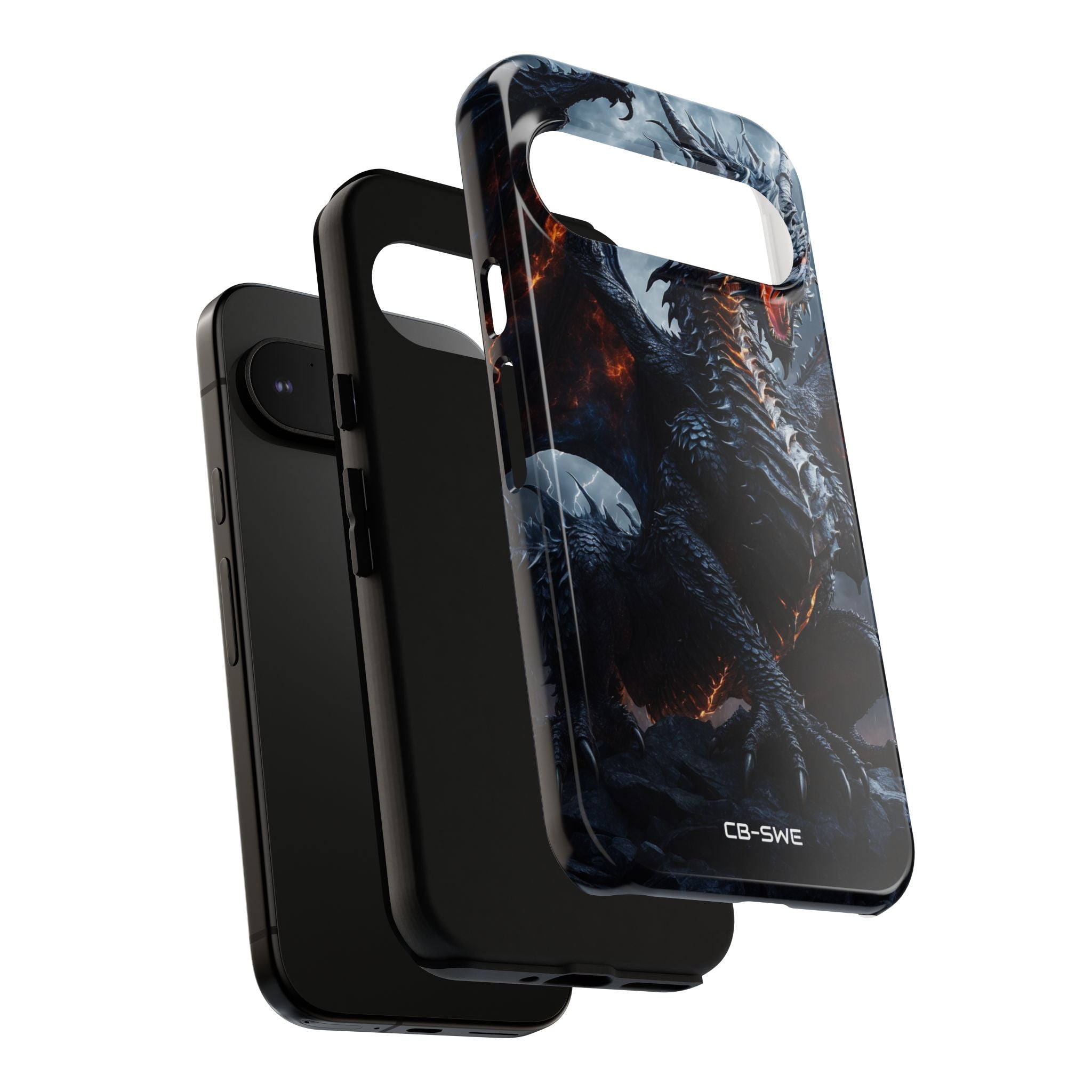 Fiery Wings Unleashed - Google Pixel Case
