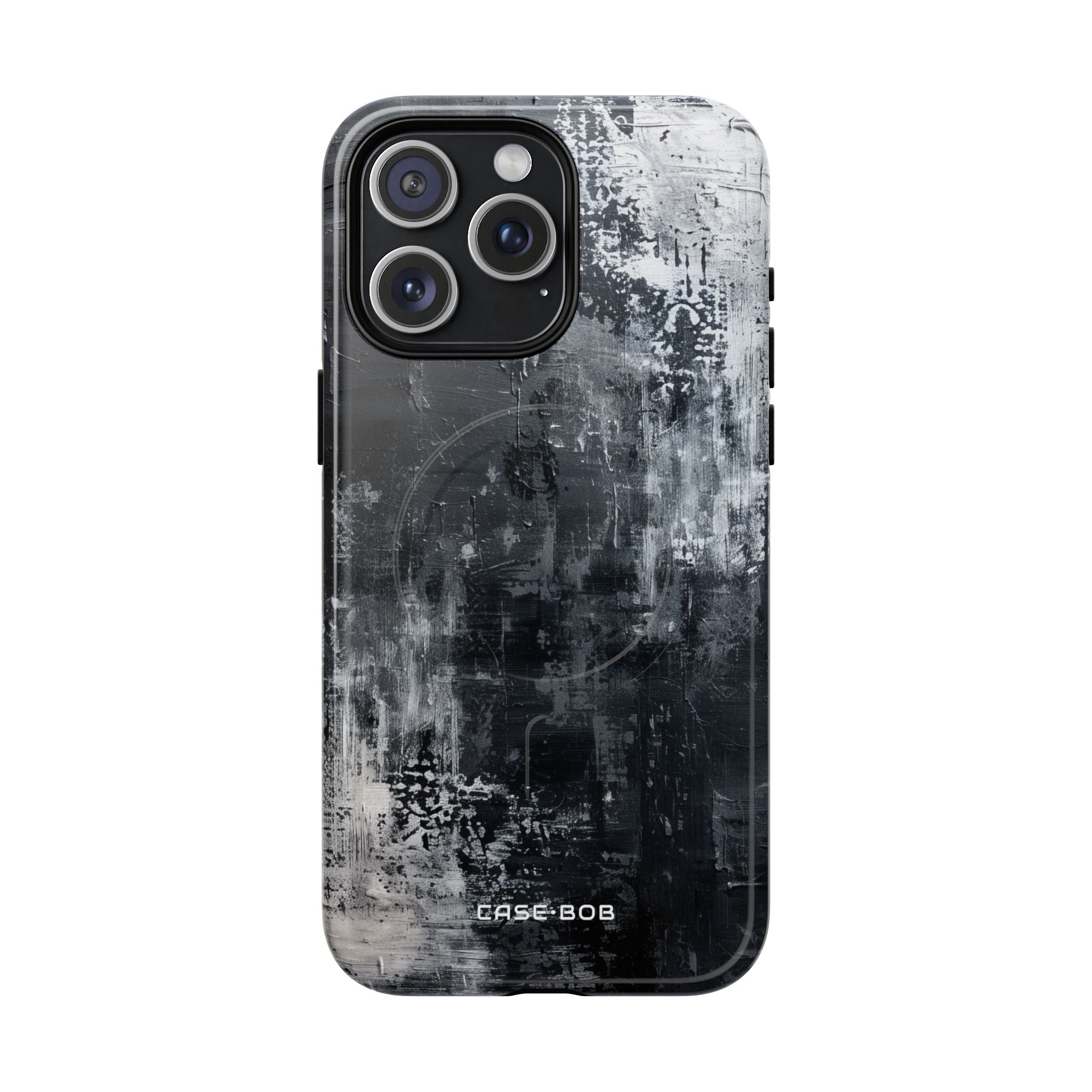 Textured Blackscape iPhone 15 Pro Max Case - Tough+