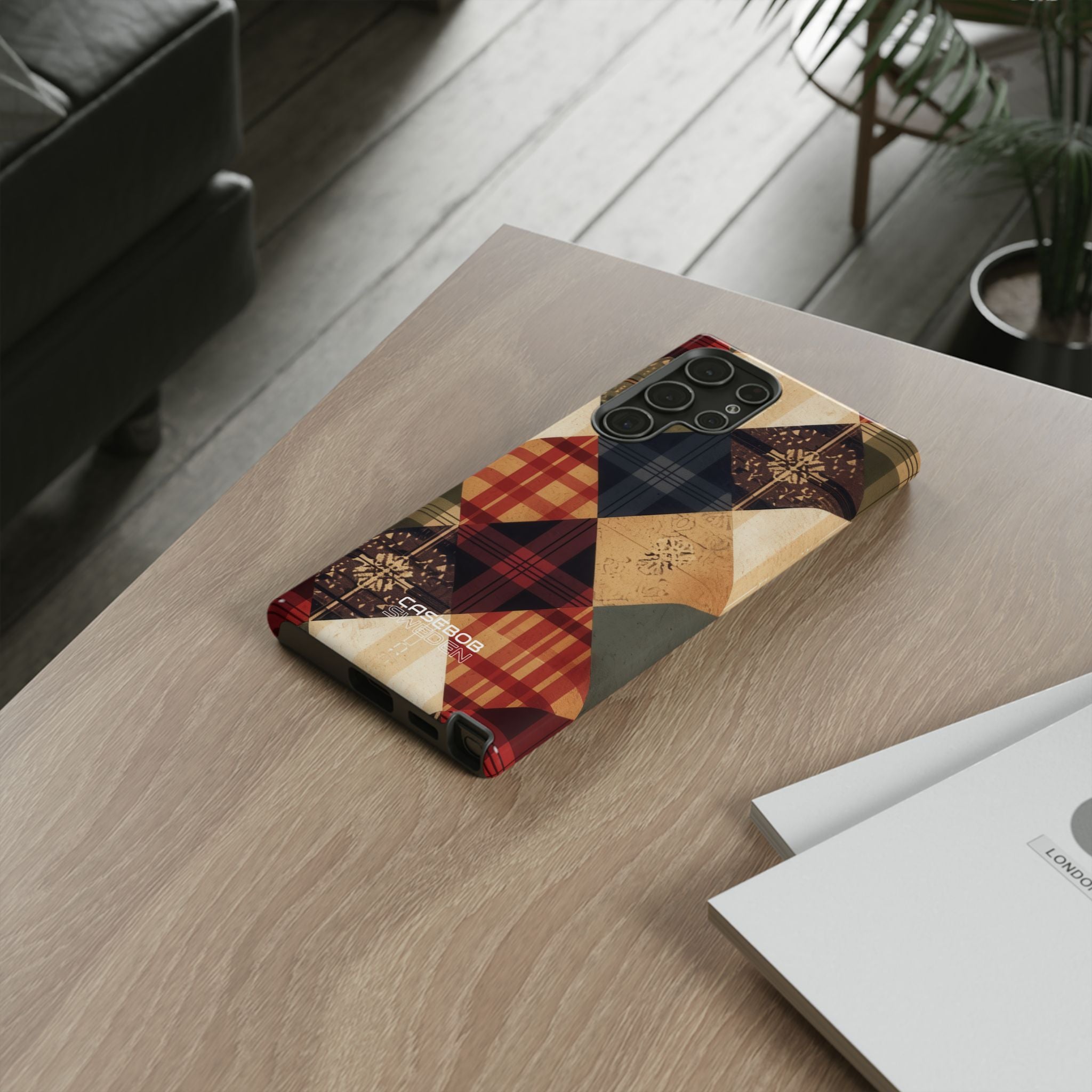 Rustic Quilt Charm Samsung S22 - Tough