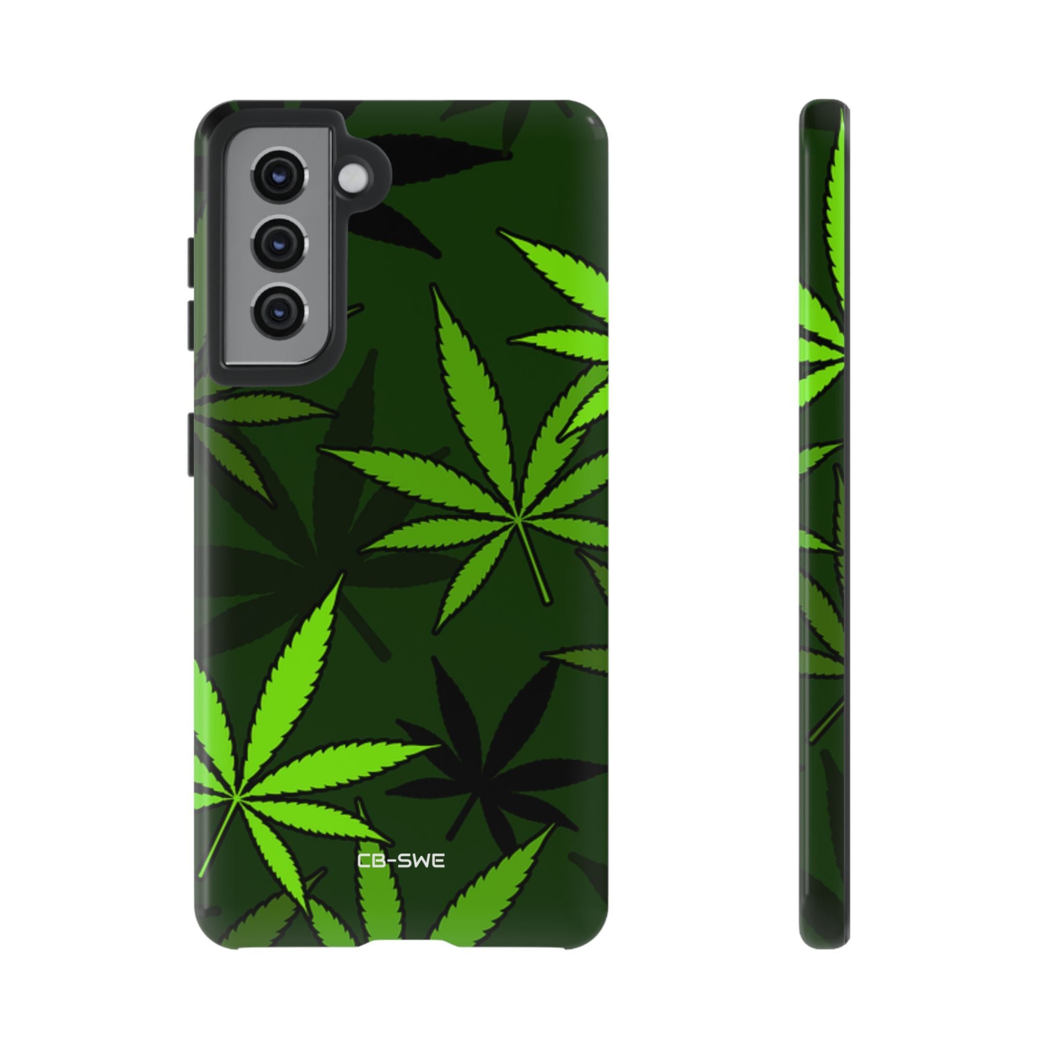 Green Leaf Symmetry - Samsung Case