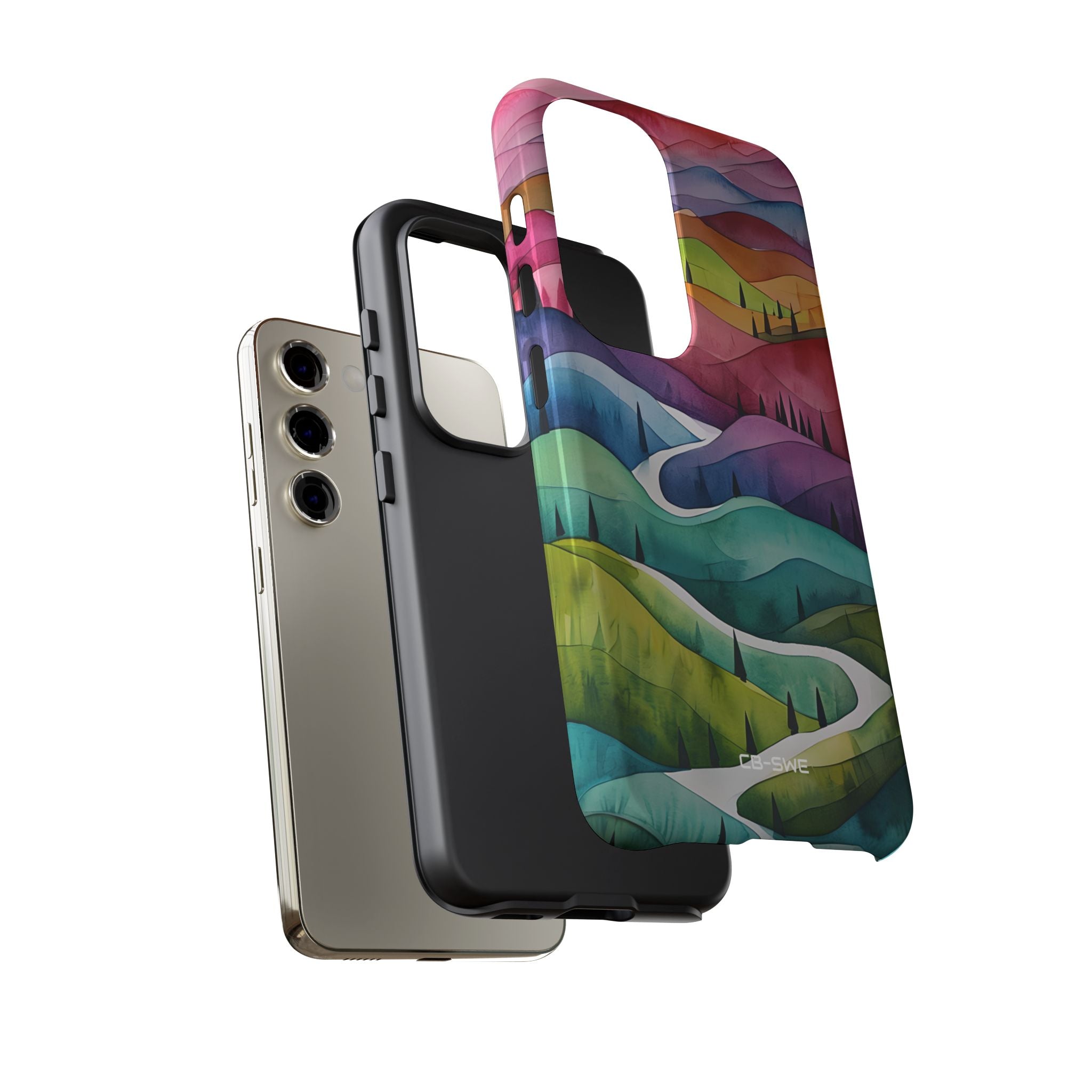 Whimsical Colorful Valleys - Samsung Case