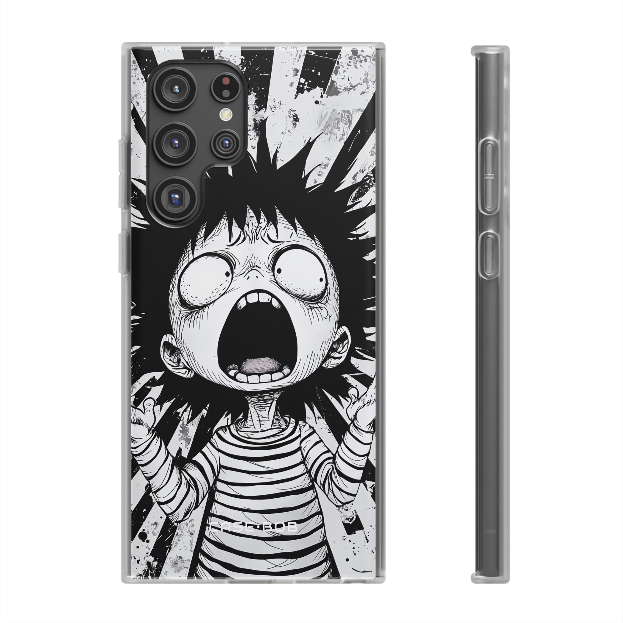 Screaming Stripes Samsung S22 Ultra Case - Soft